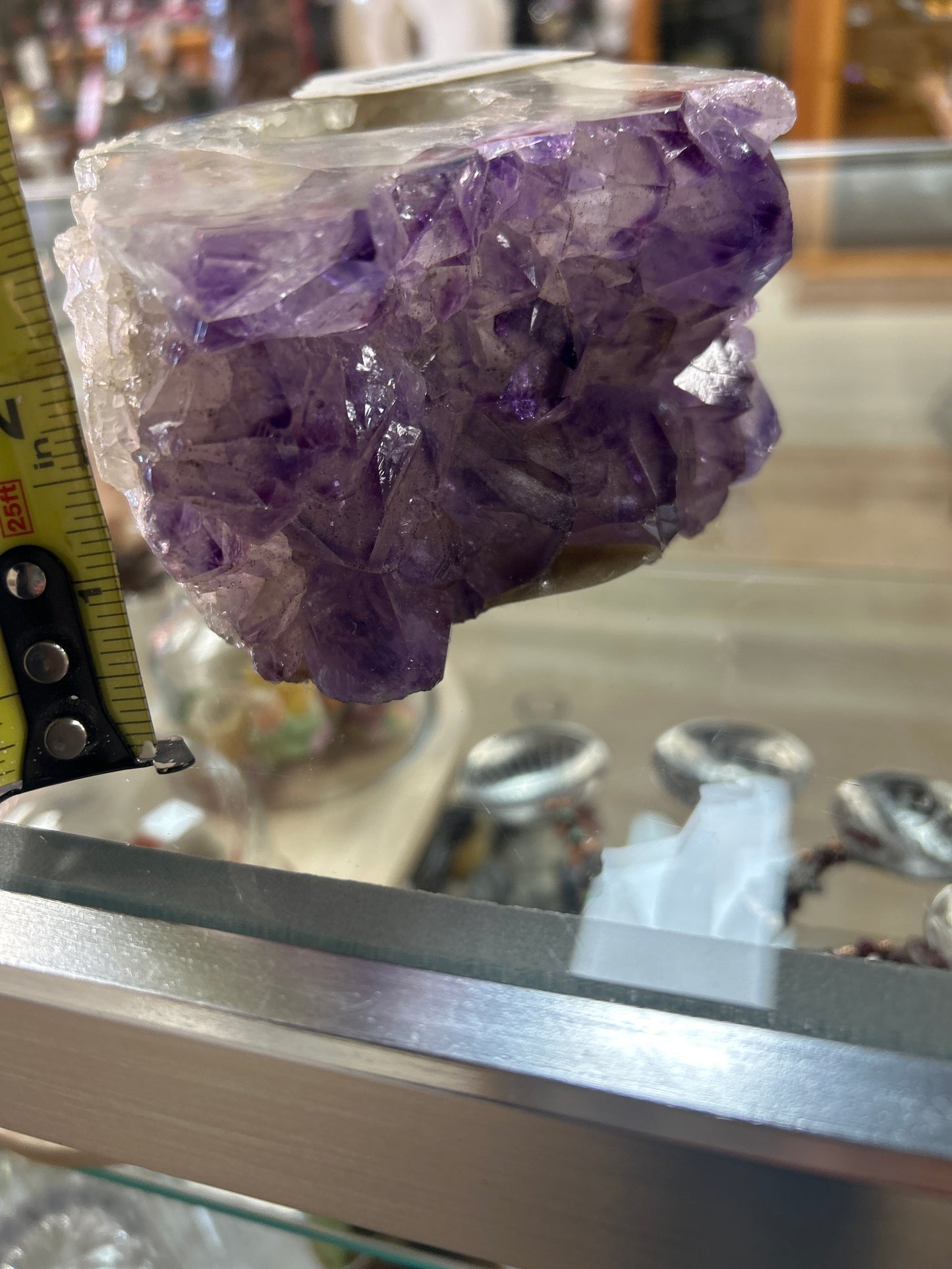 Amethyst Candle Holder