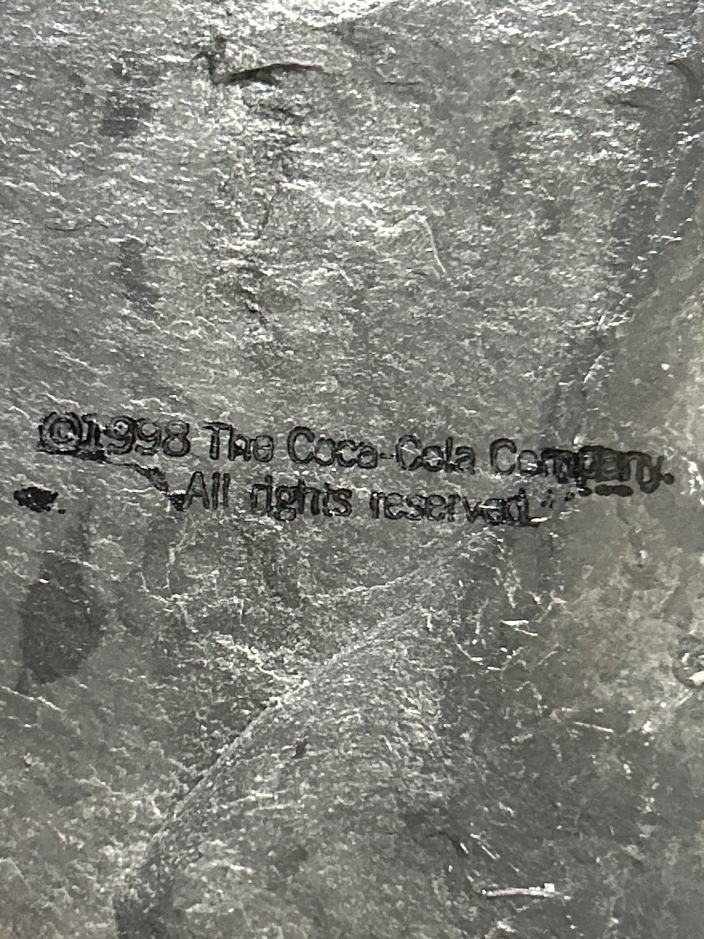 Coca Cola Things Go Better With Coke Slate Sign 1998 Cracker Barrel 9 1/2” Great Condition
