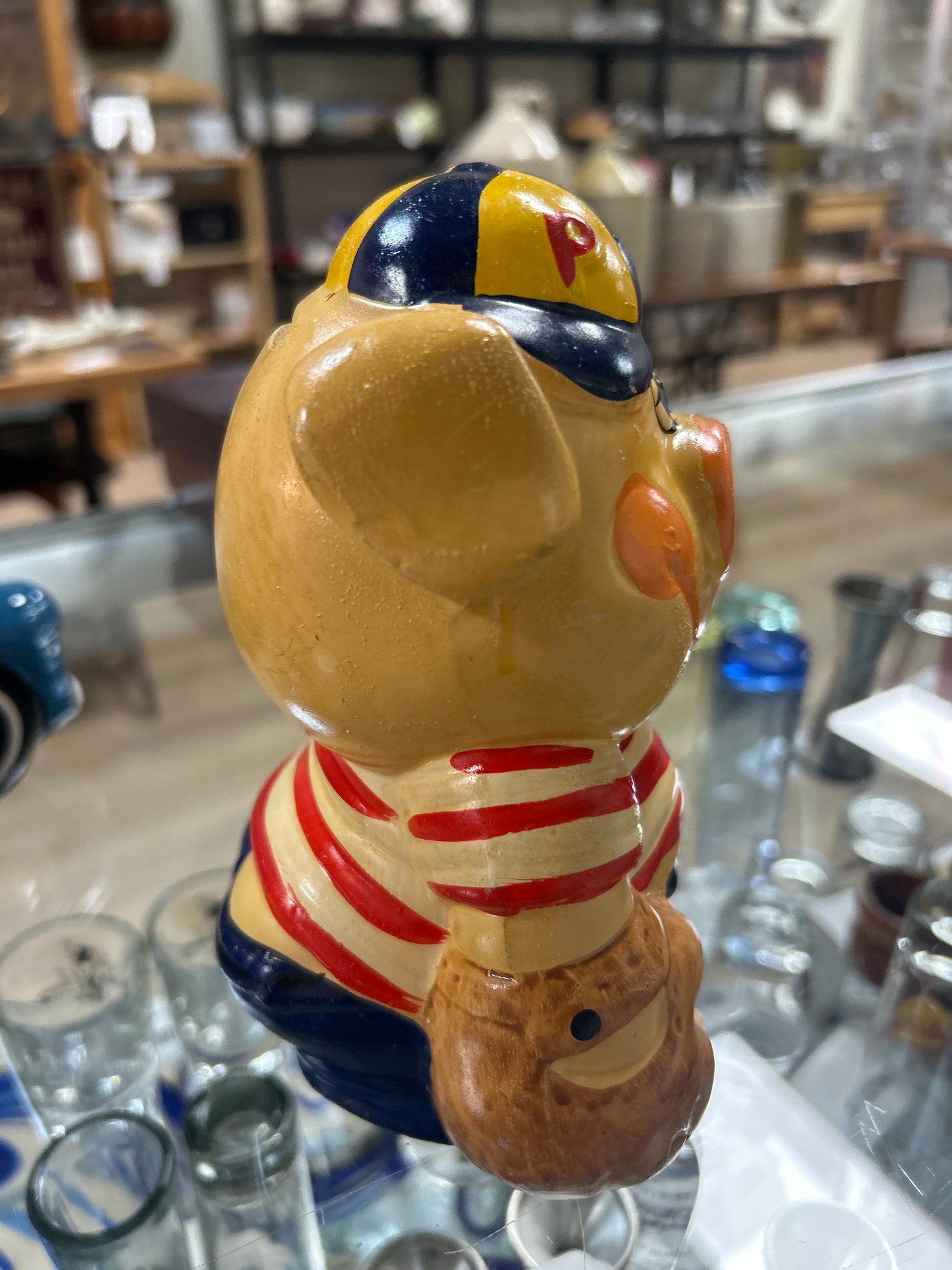 Vintage Enesco Bank (missing bottom stopper)