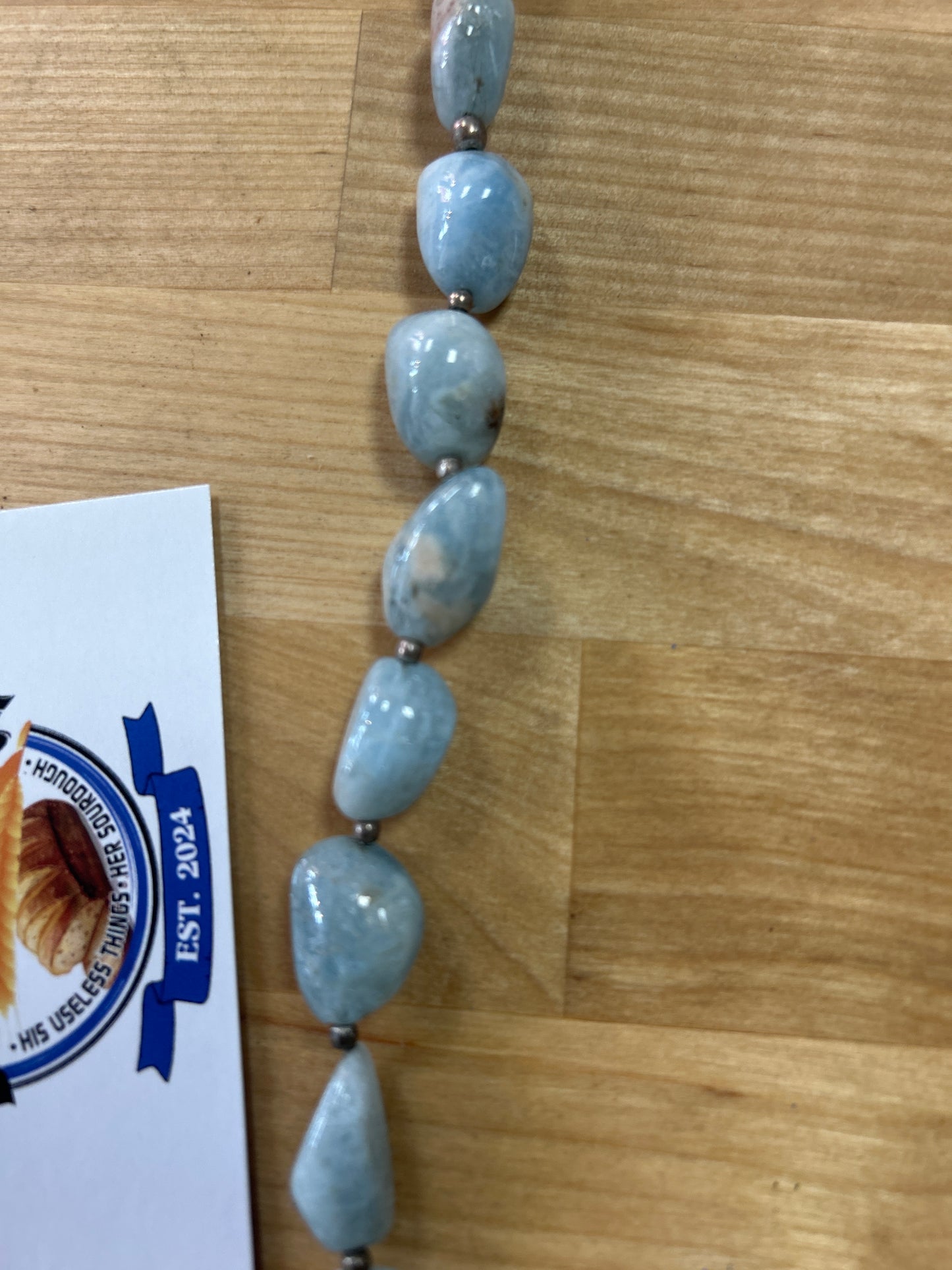 Chunky Natural Necklace NICE 20”