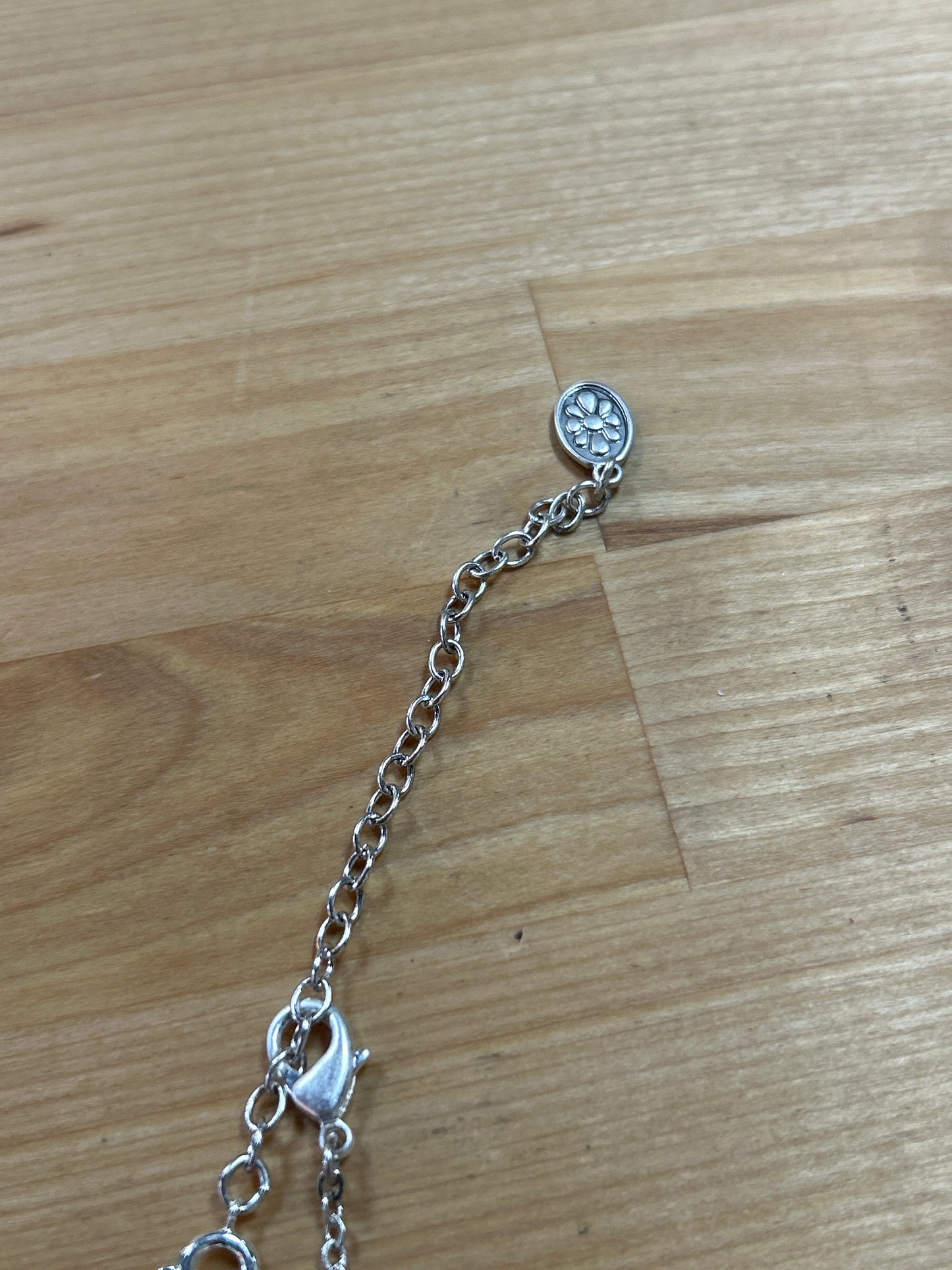 2 Flower on Necklace 43025-5