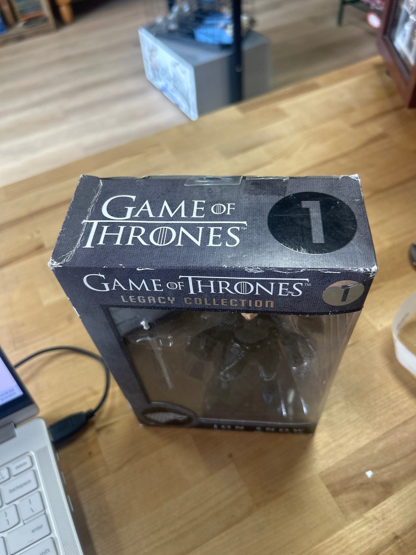 Game of Thrones Legacy Collection #1 Jon Snow Funko Action Figure NEW & SEALED but box is a little rough