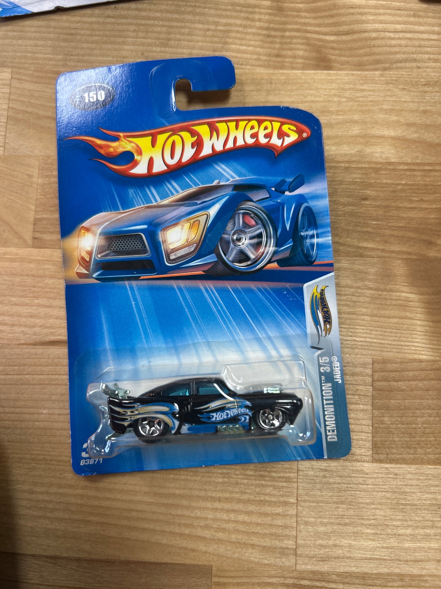 Hot Wheels `04 First Editions ~ Jaded ~ Black ~ Demonition 3/5 ~ Collector #150
SKU#100199