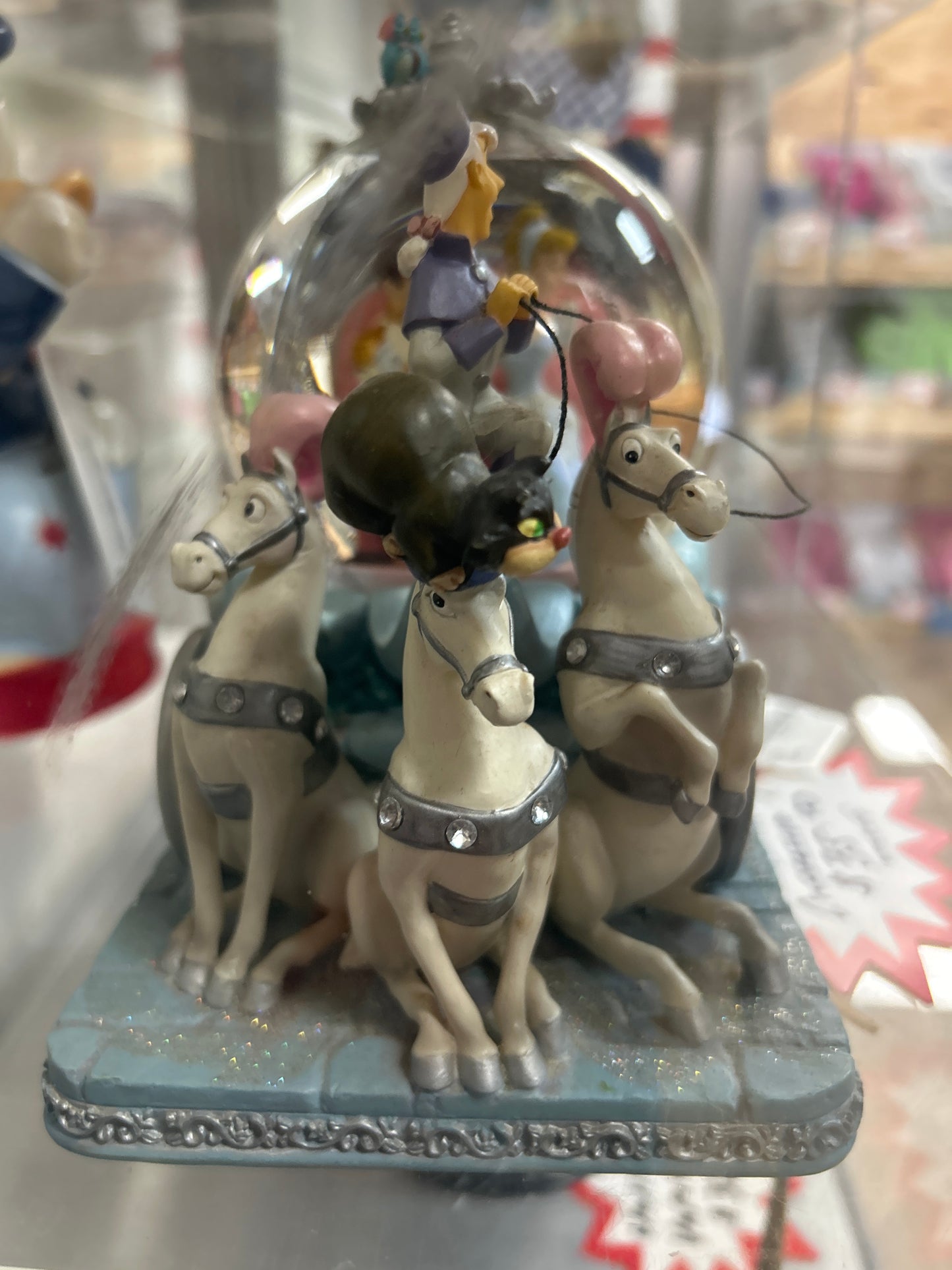 Disney 50 Anniversary Cinderella Snow Globe