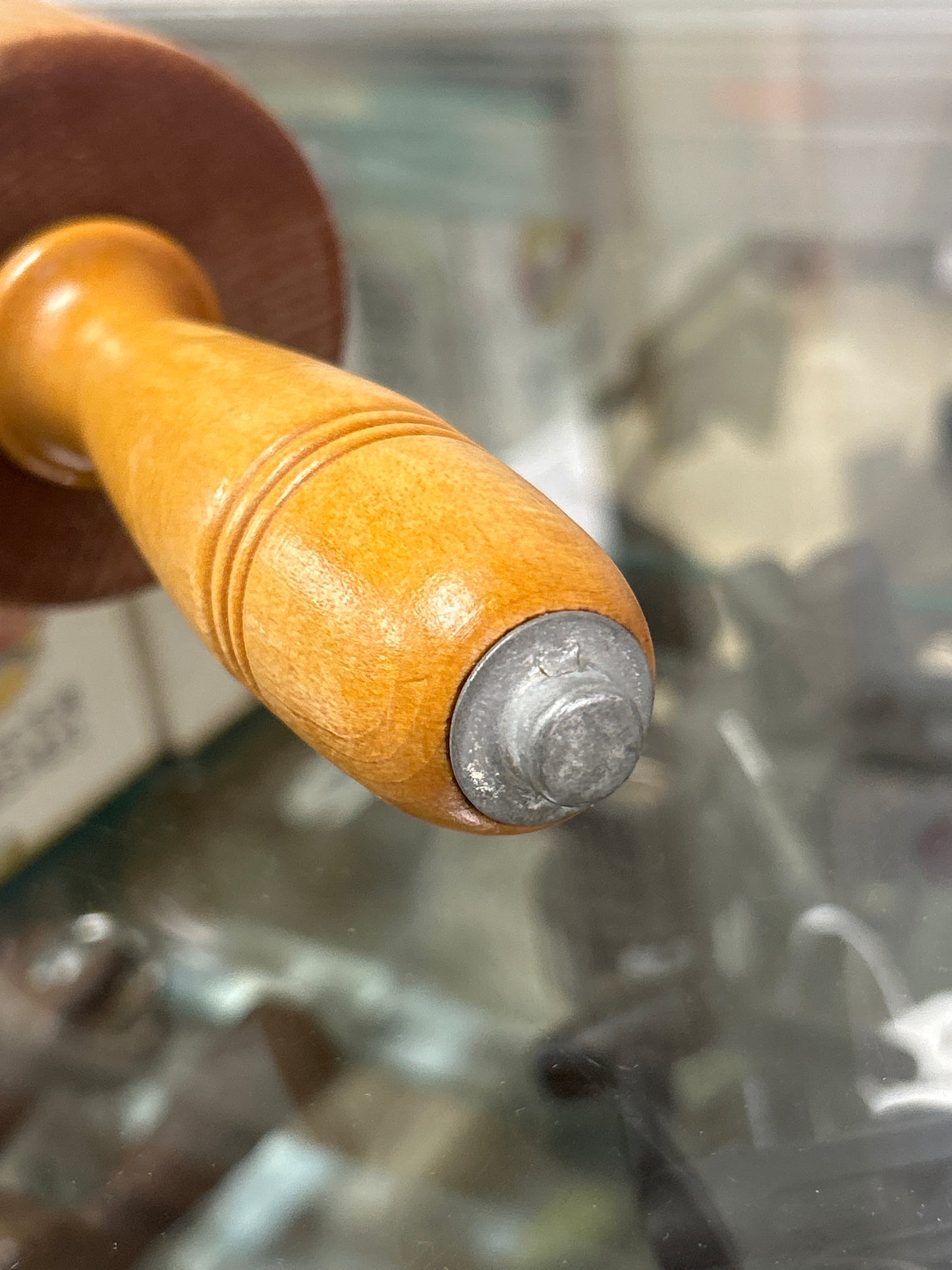Vintage Thorpe Rolling Pin Co Hamden Connecticut Large Wood Rolling Pin 22” 12 barrel (EXCEPTIONAL CONDITION)