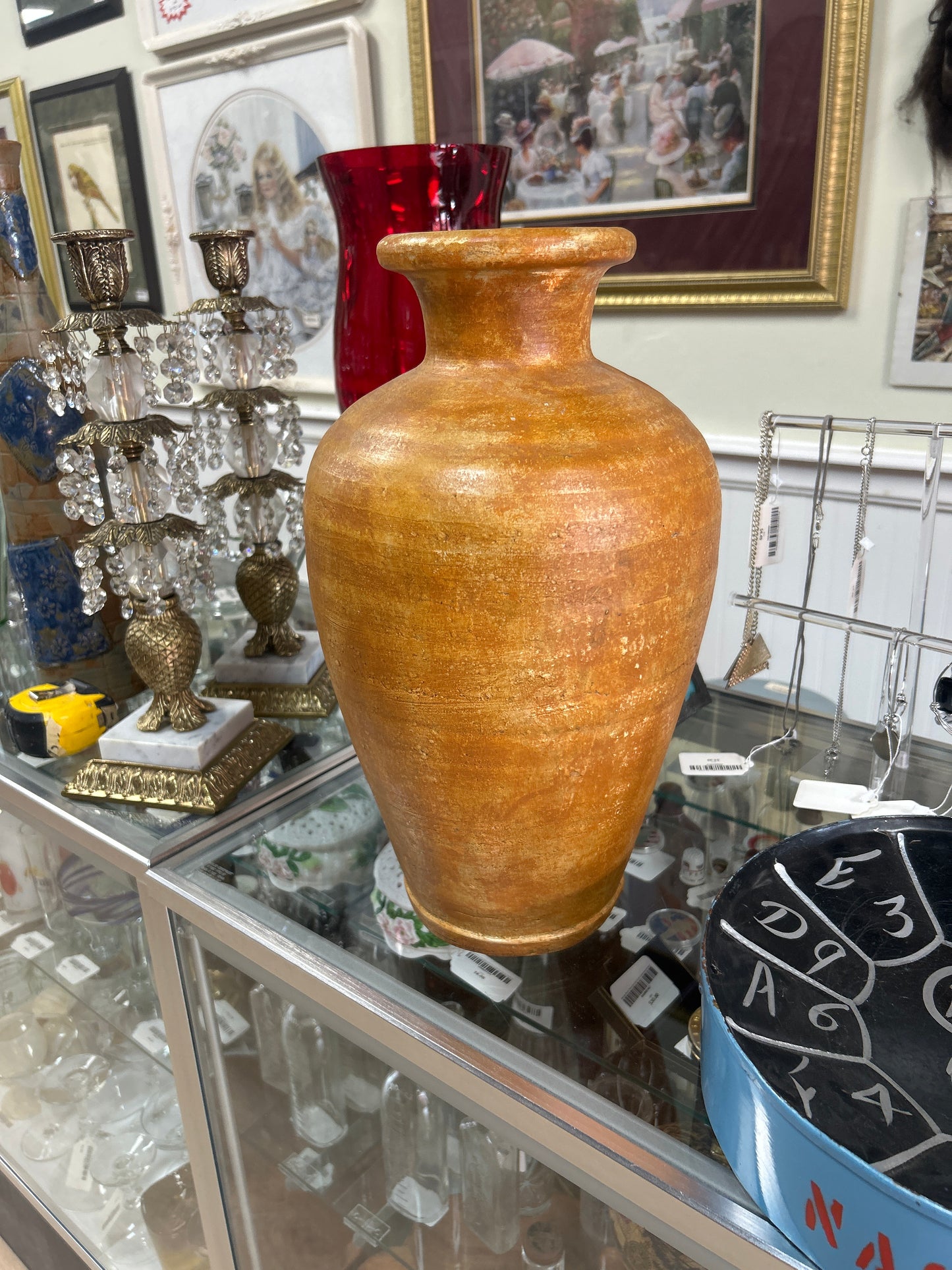 Vintage Vase 15.5” Handmade