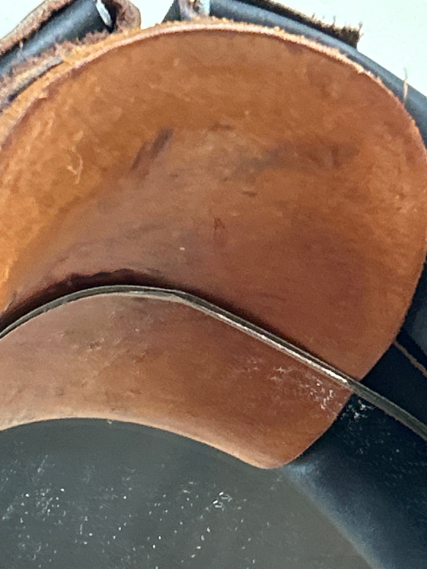 Horse Collar Mirror (nice quality piece) Not Vintage (pre-owned).