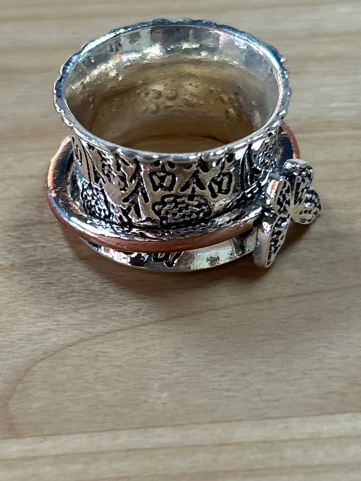 Double Butterfly Ring size 7