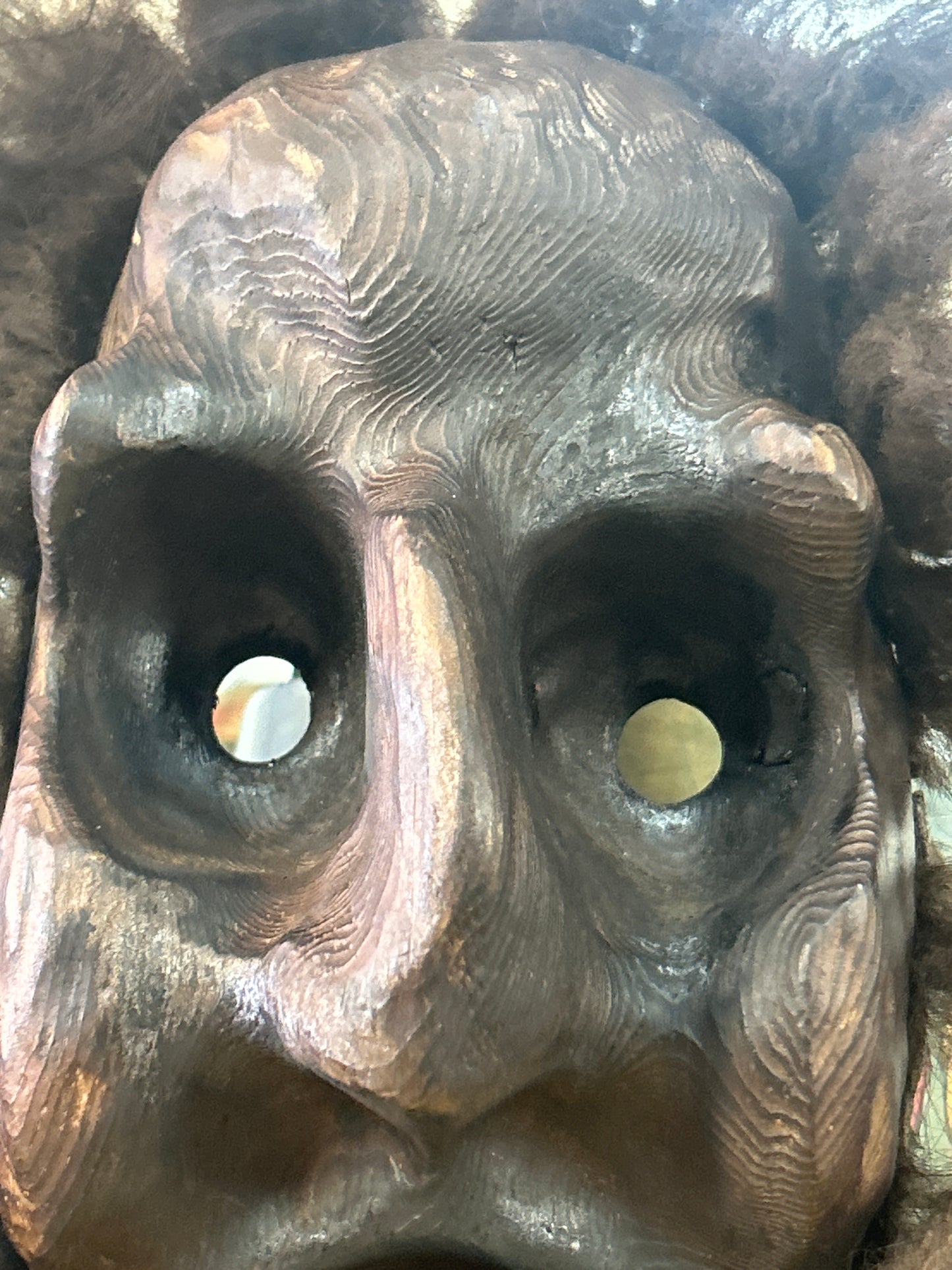Vintage Evil Looking Mask “Rare”
