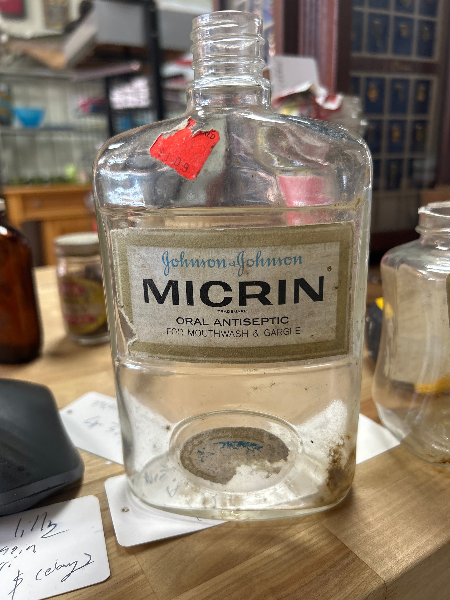 Vintage Micrin Bottle