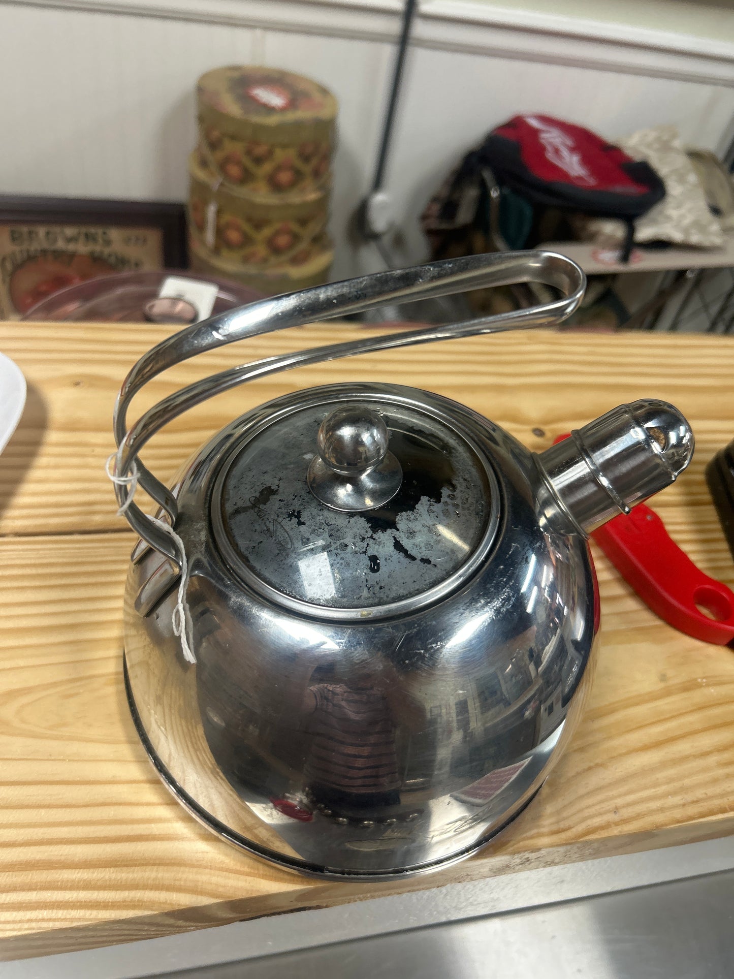 Beka Melbourne Bright Shiny Stainless Steel Teapot