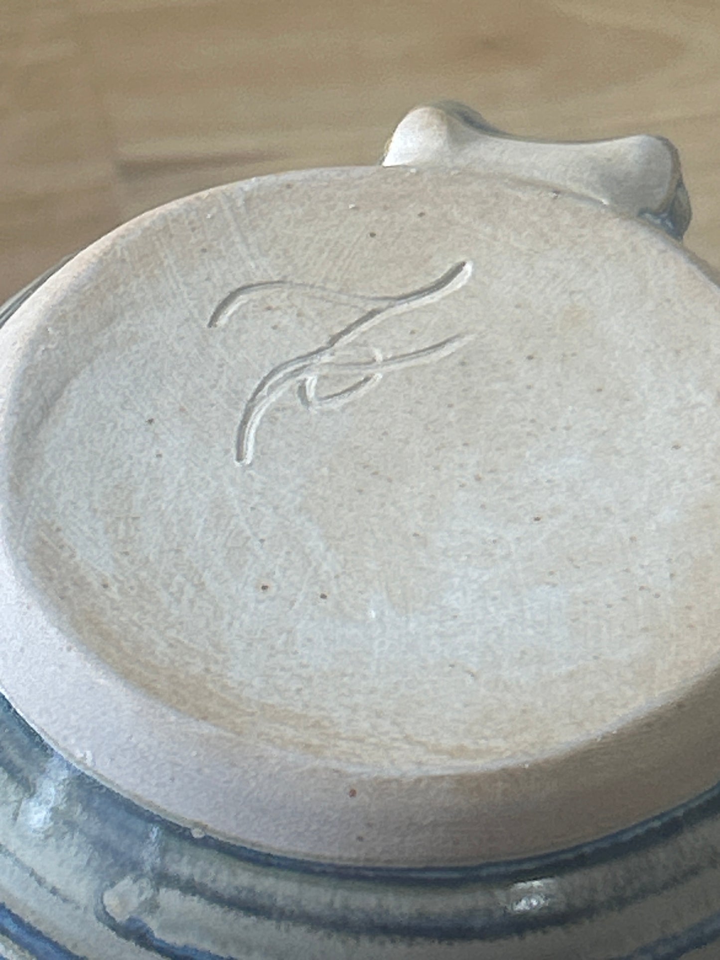 Studio pottery mug (unknown signature but n bottom)
