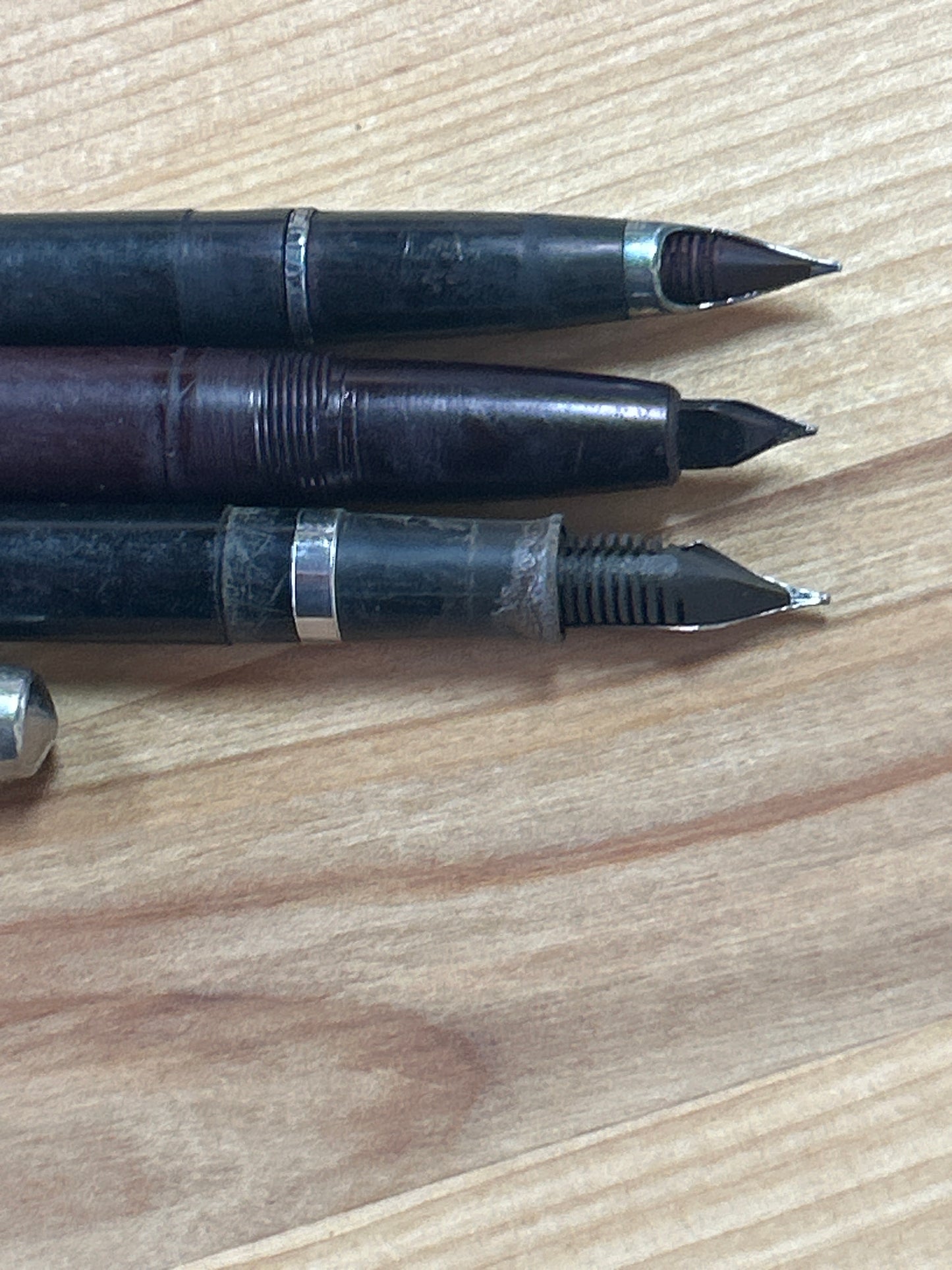 Lot of 3 fountain pens