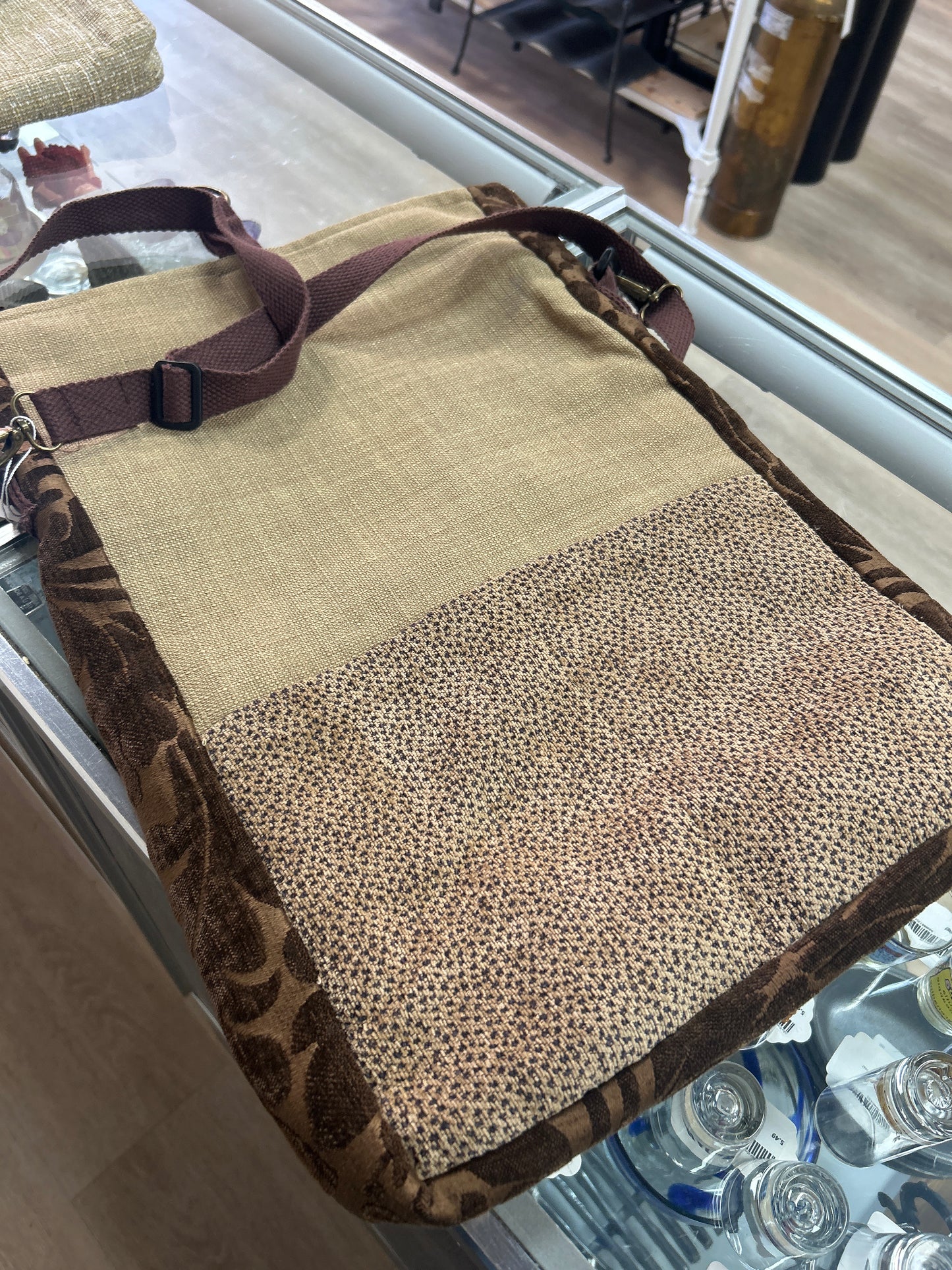 Brown Bag w/ Strap (heavier material