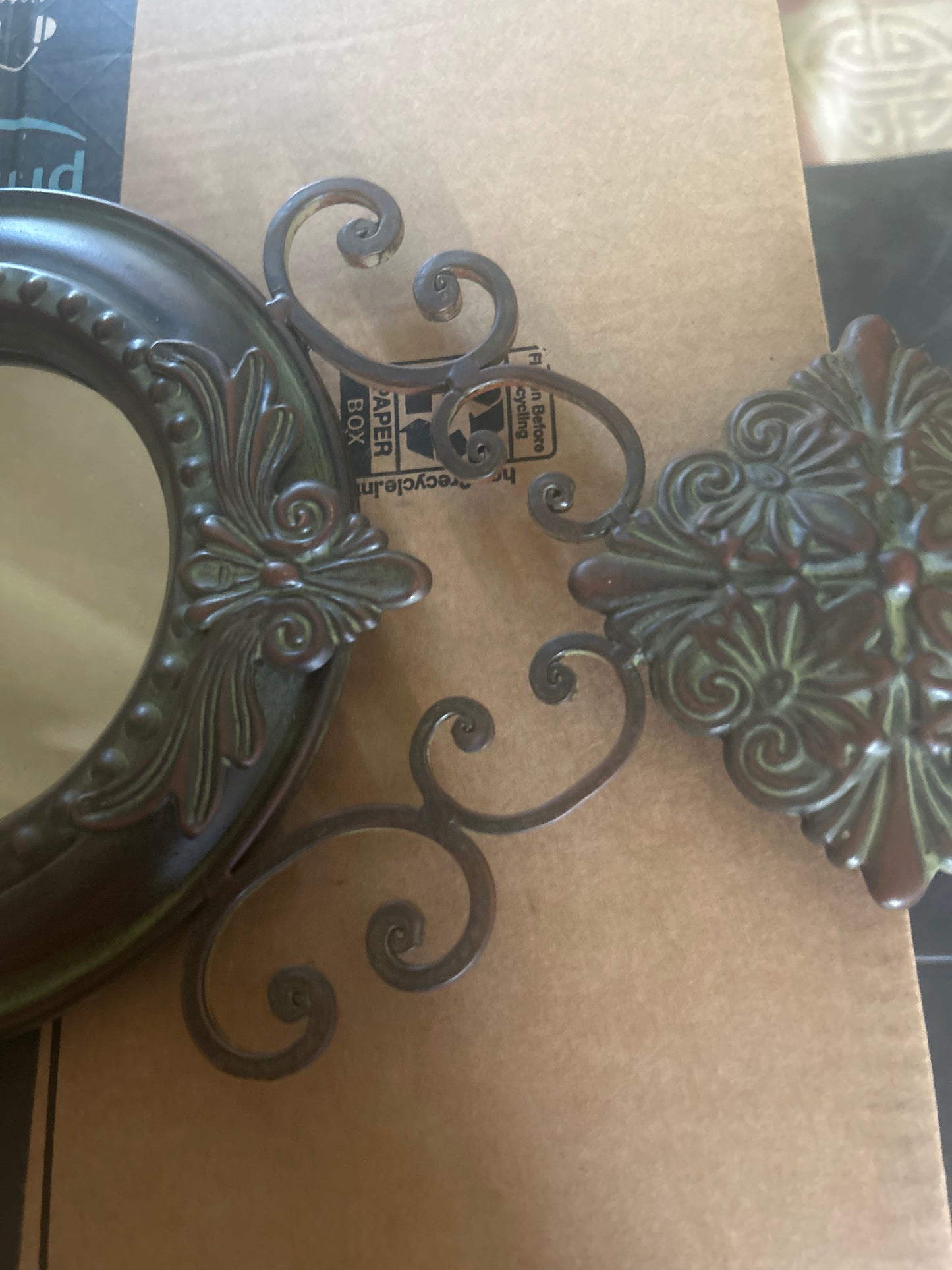 Metal Framed Mirror