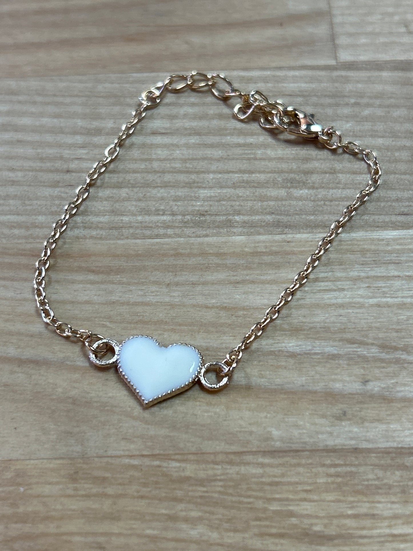 Heart Bracelet gold tone