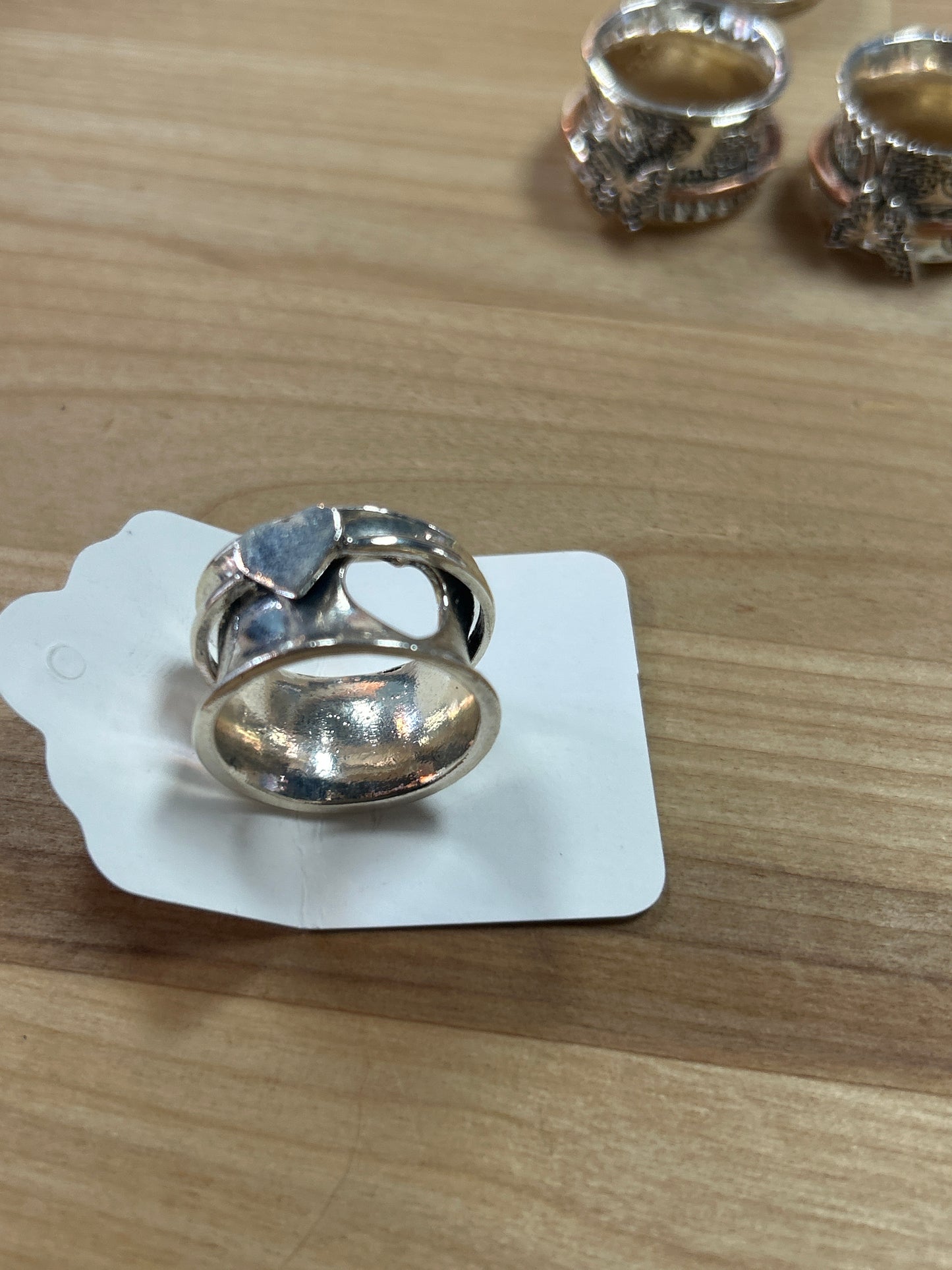 Double Heart Ring size 7
