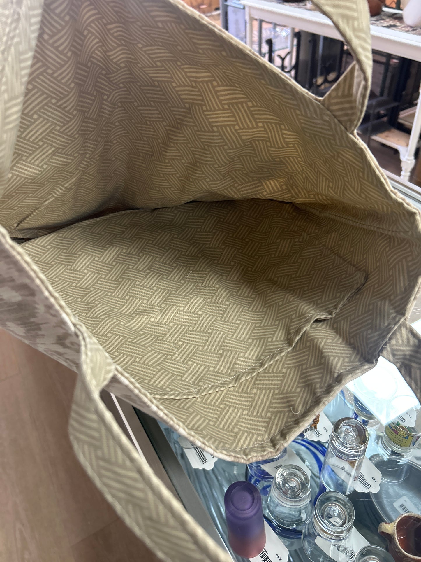 Fabric Tote (tan)