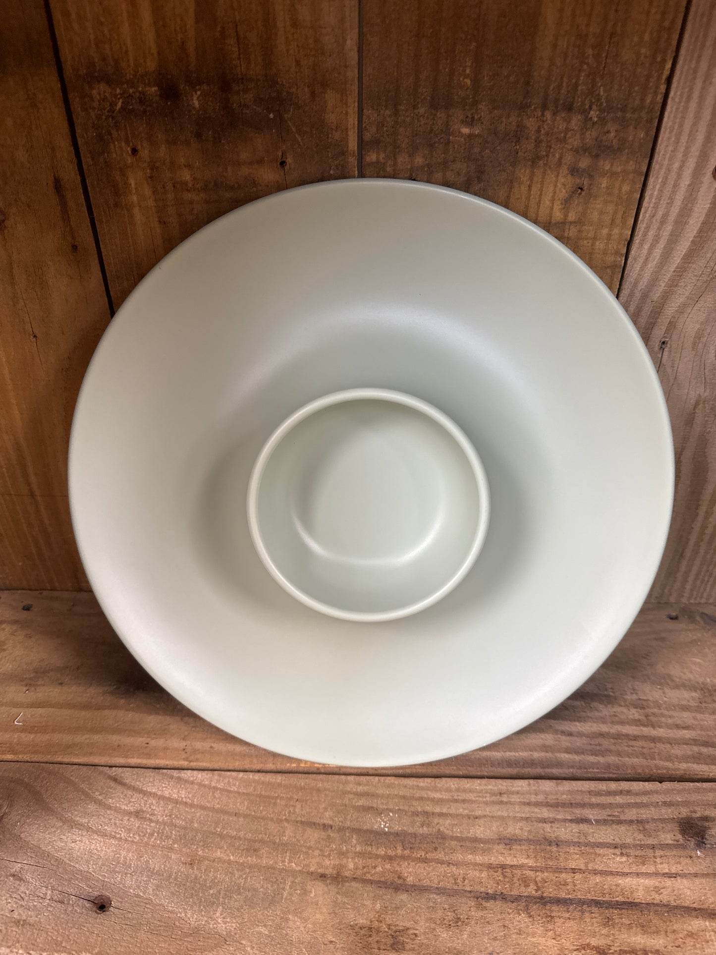 Chip & Dip Platter NOT Microwave or Dishwasher Safe