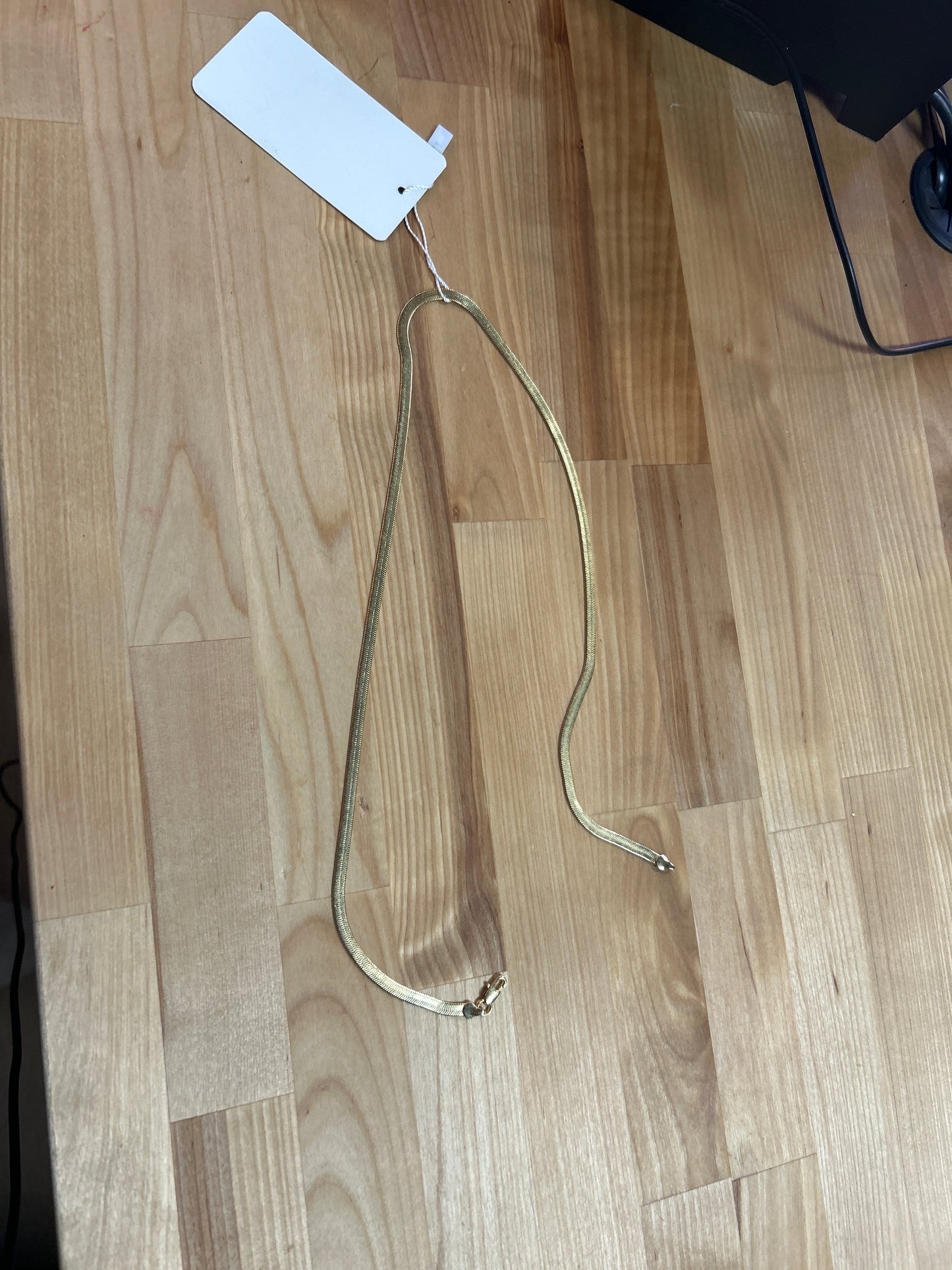 Herring Bone Necklace 24”
