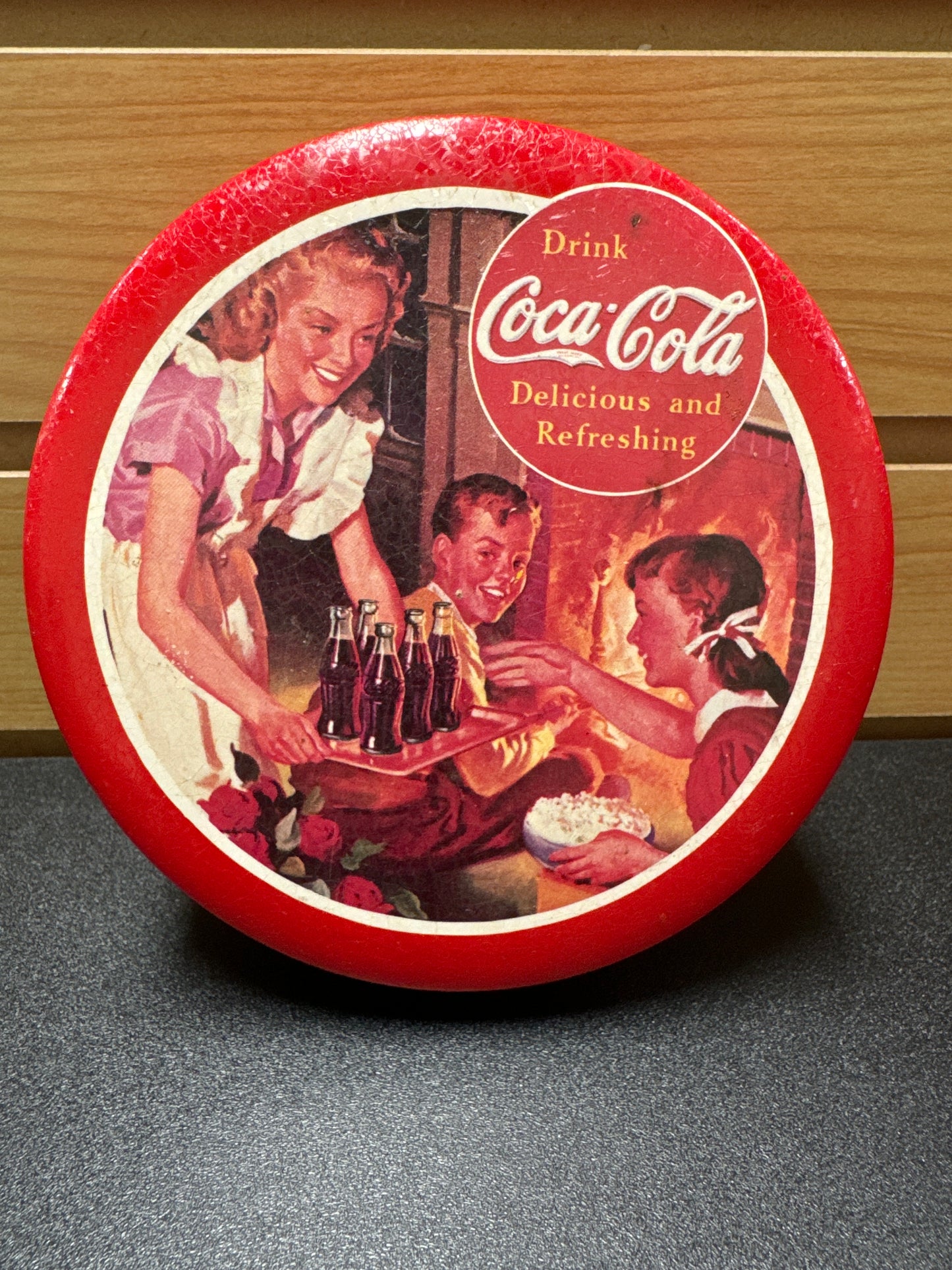 1992 Coca-Cola Tin Decor Coke