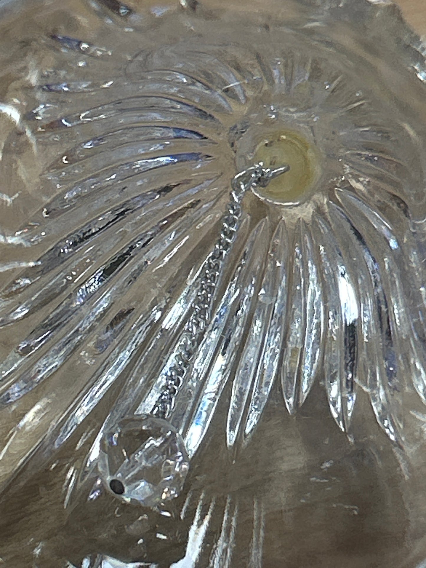 Vintage Glass bell 6” (0804)