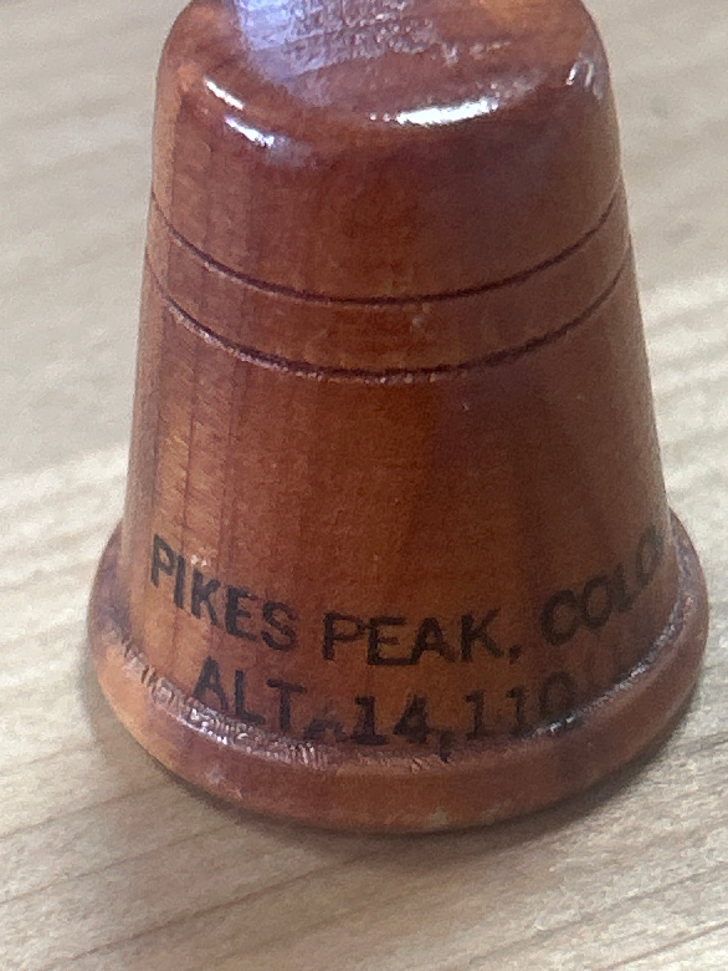 3 Vintage Pikes Peak Thimbles