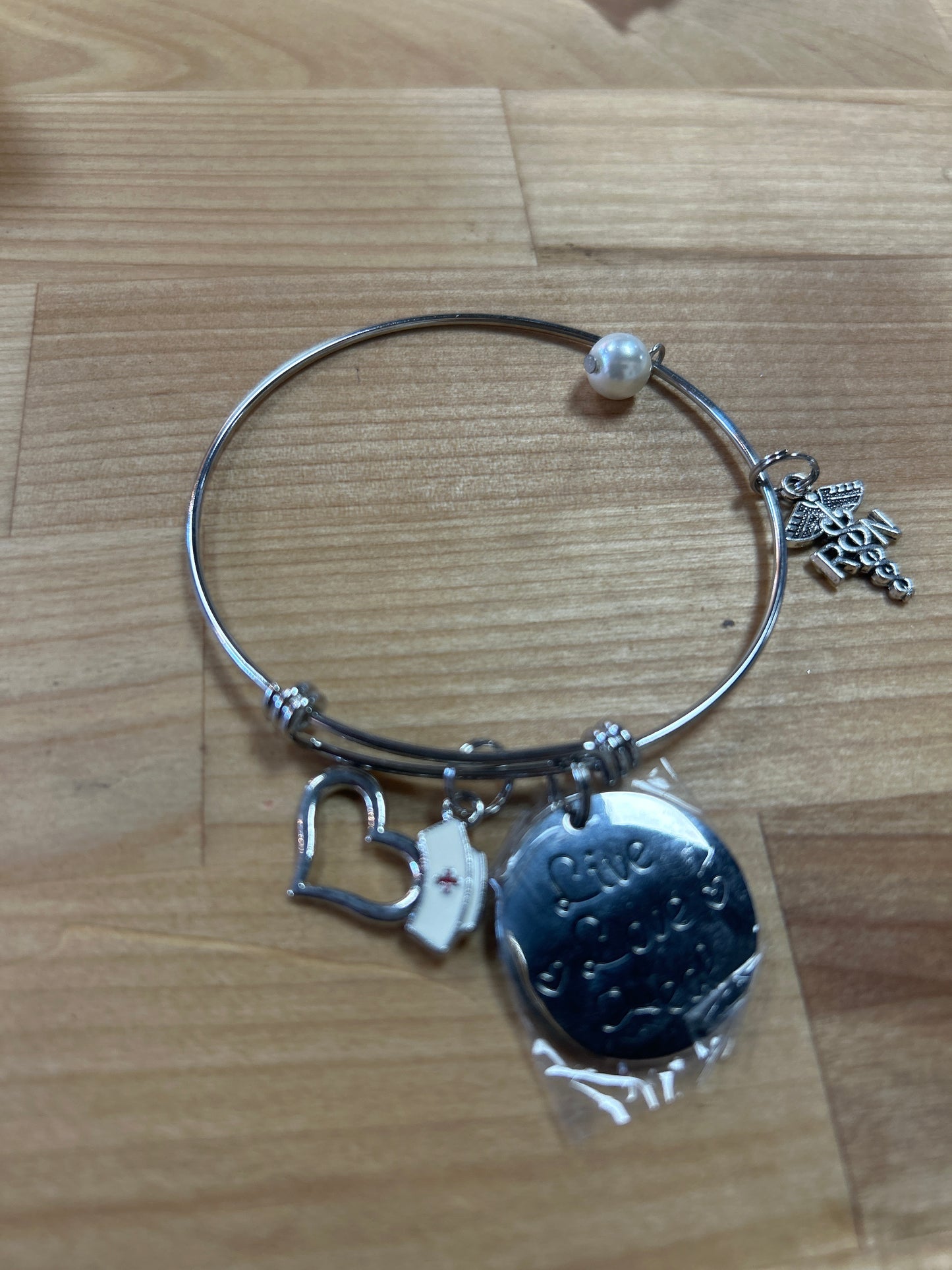 Luv, Love, Heal RN Bracelet