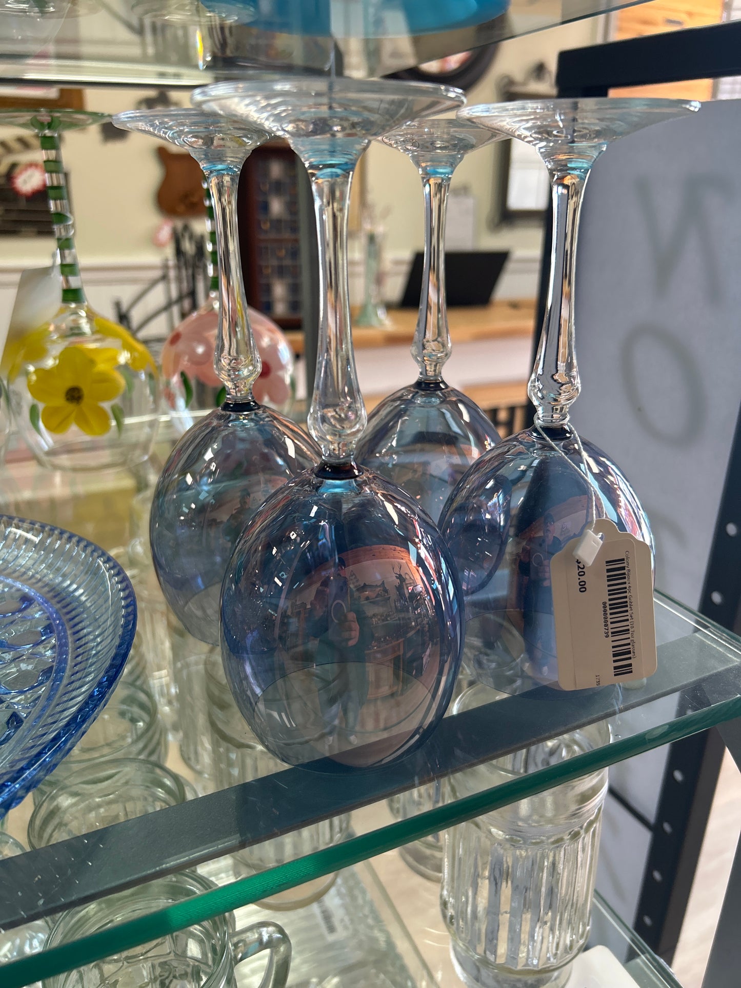 Colony Bijoux 4pc Goblet Set (10.7oz glasses)