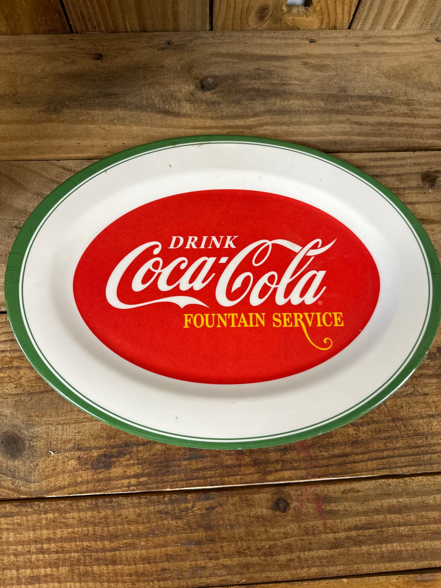 Coca-Cola Medium Oval Melamine Platter (Coke)