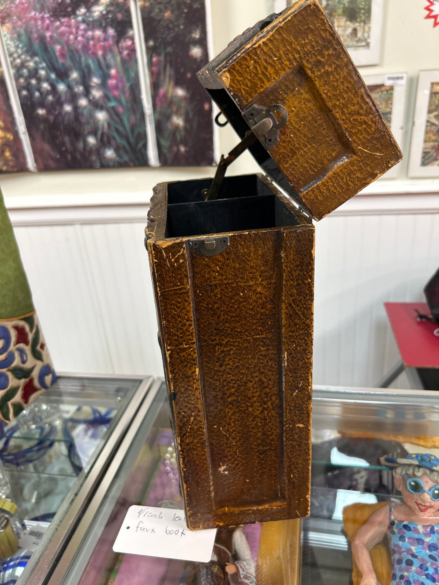 French Faux Box Top Opening