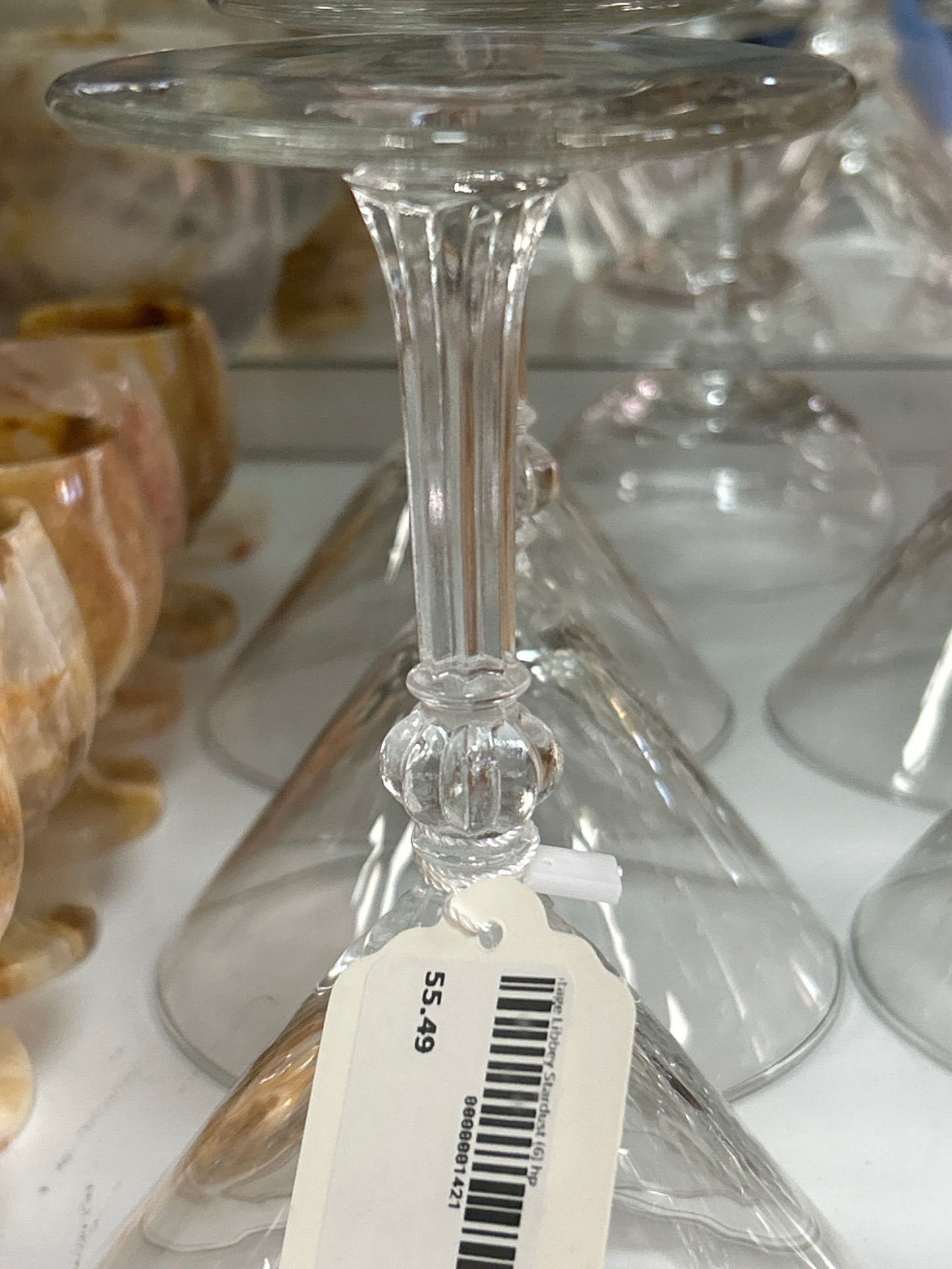 Vintage Libbey Stardust Glasses (set of 6)