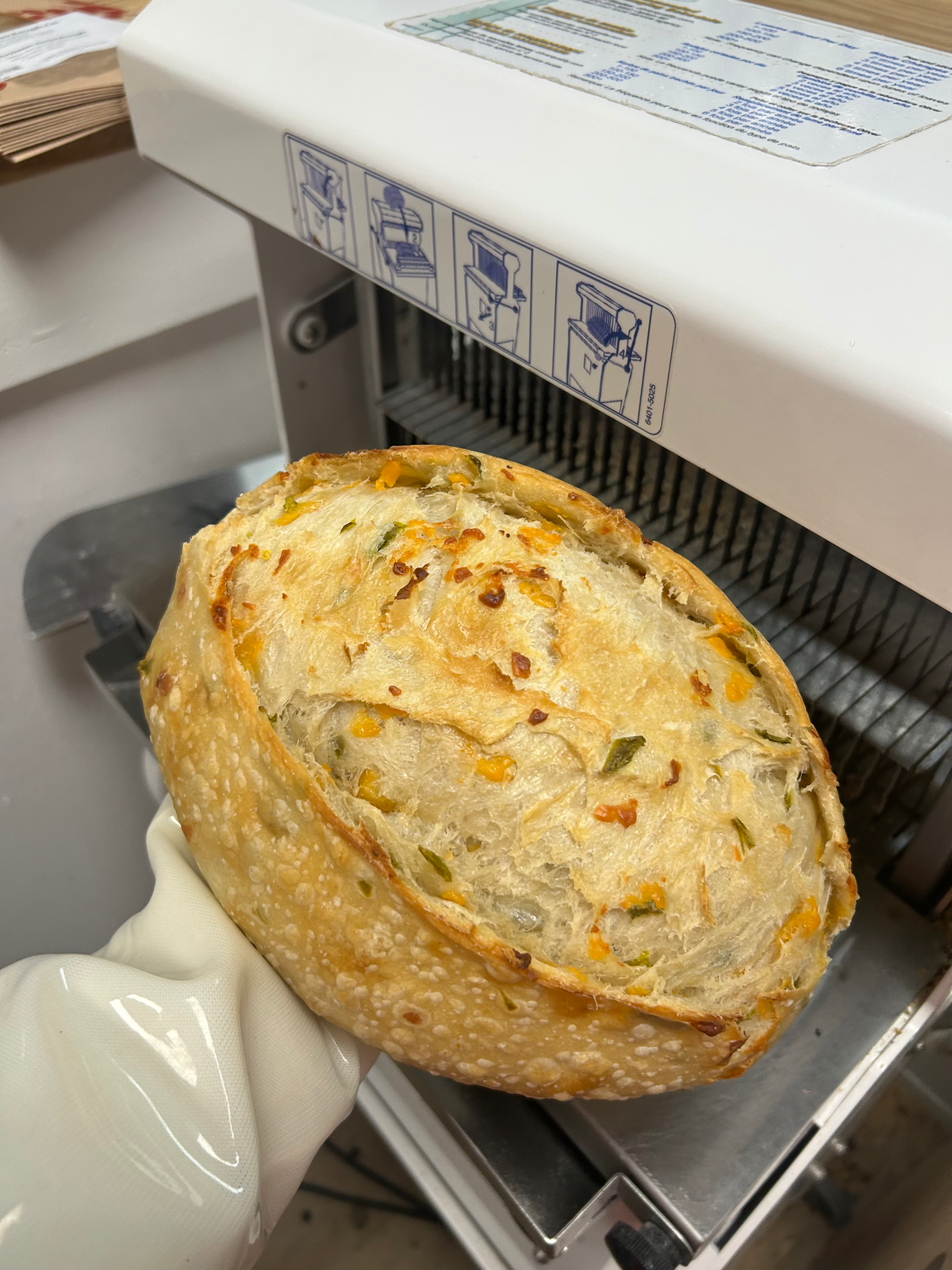 Jalapeño Cheddar Sourdough Loaf