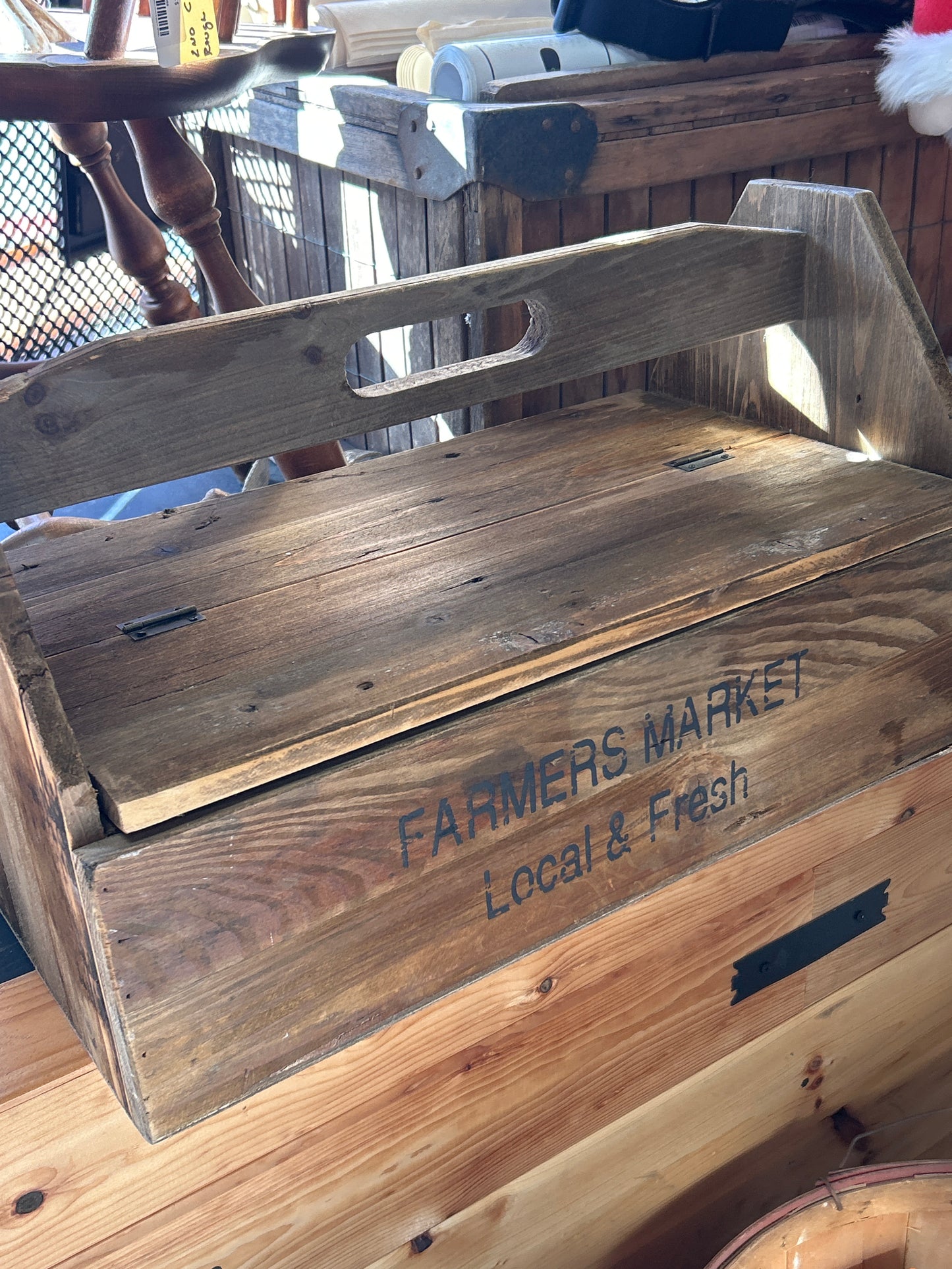 Farmers Market Crate