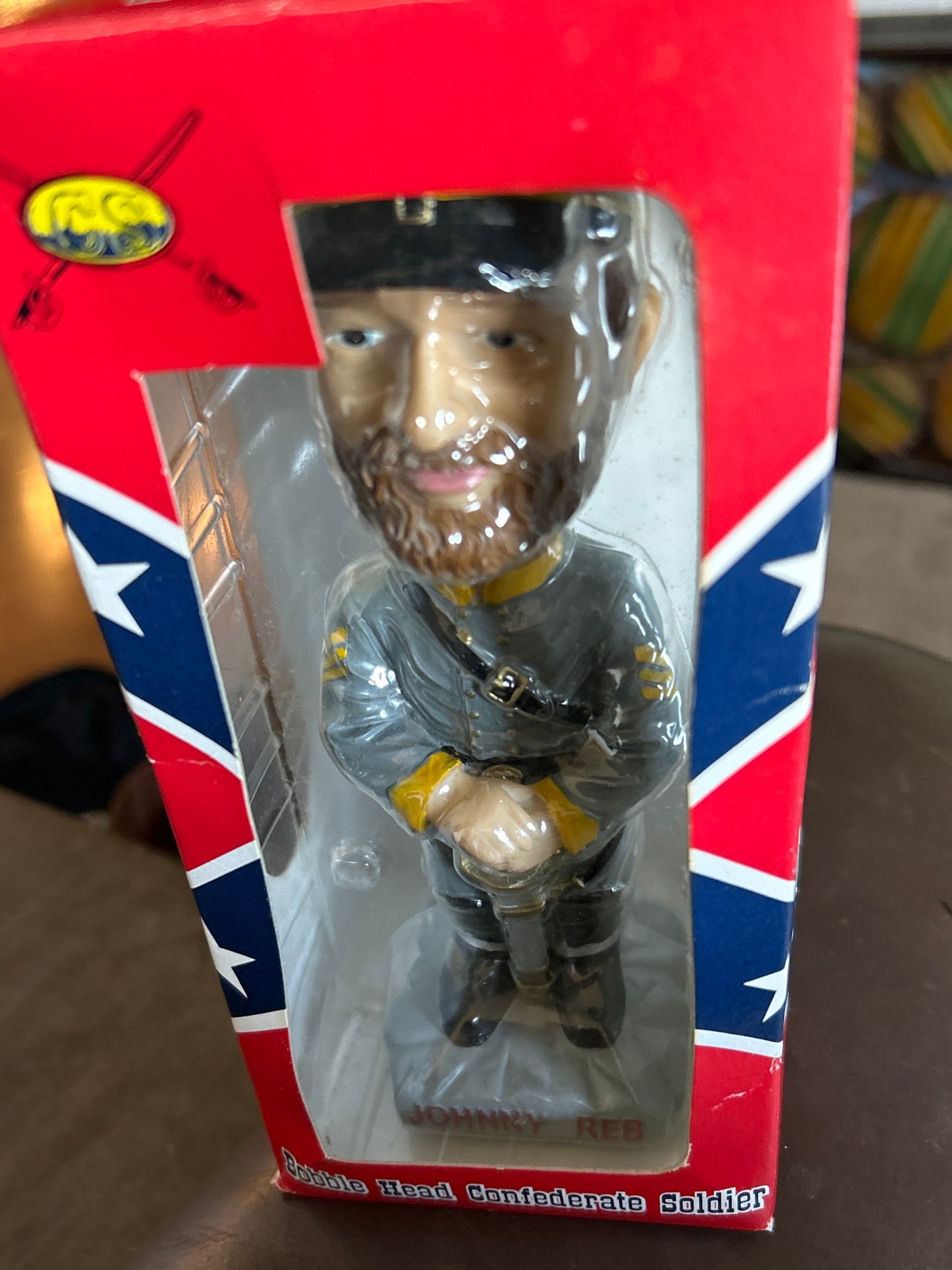 Johnny Reb Bobble Head Confederate Soldier
