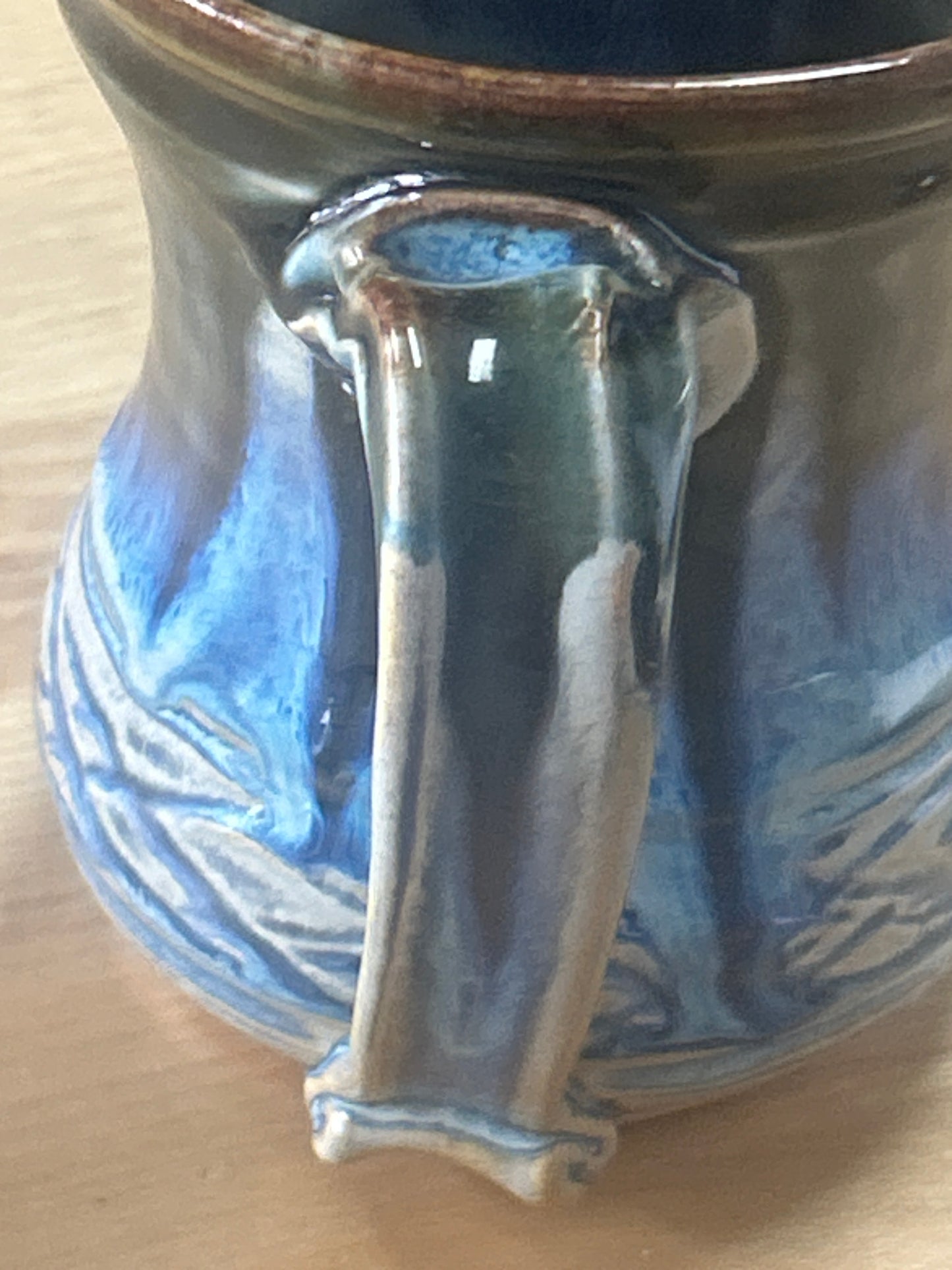 Studio pottery mug (unknown signature but n bottom)