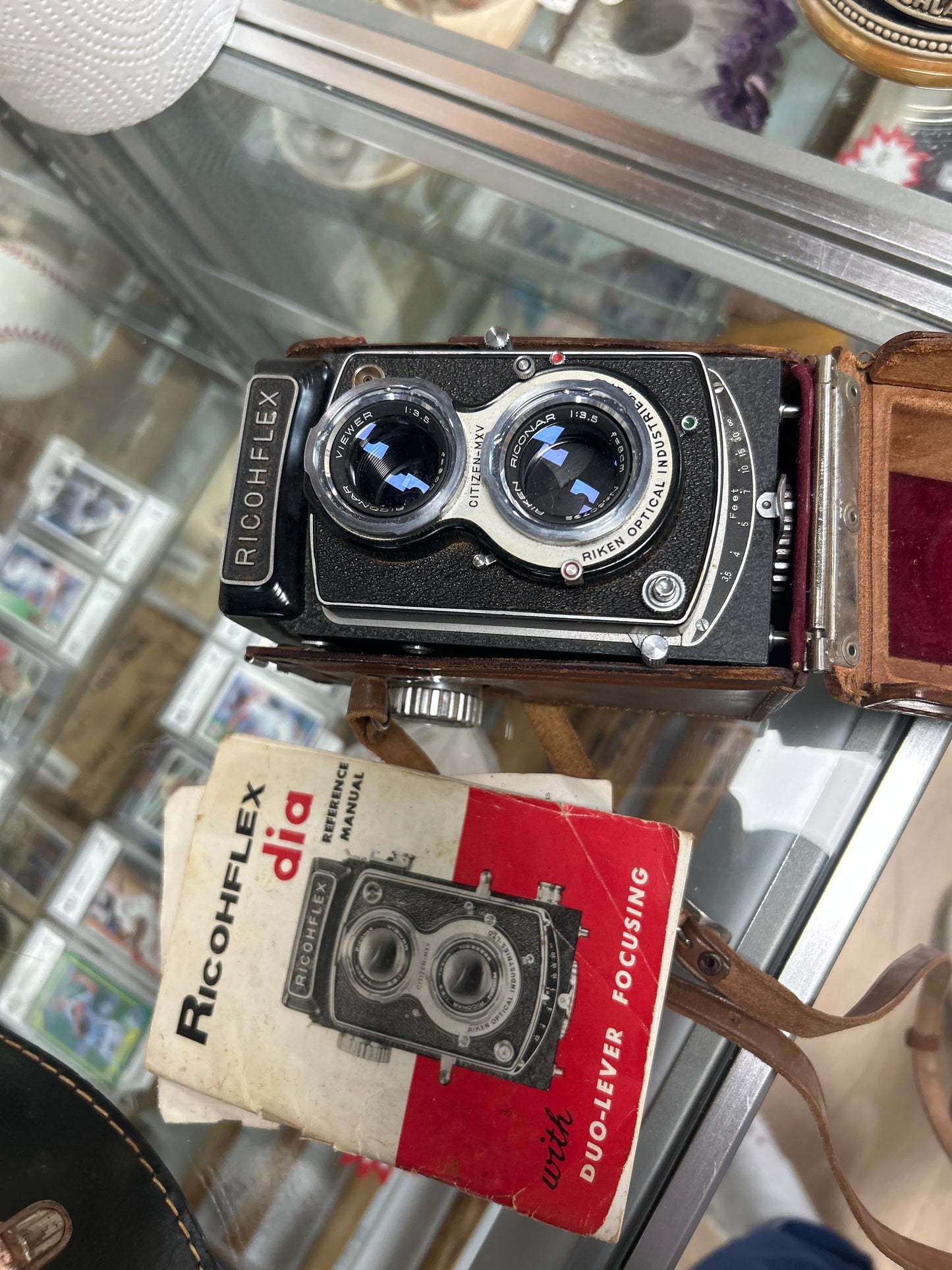 Ricoflex dia camera with Case