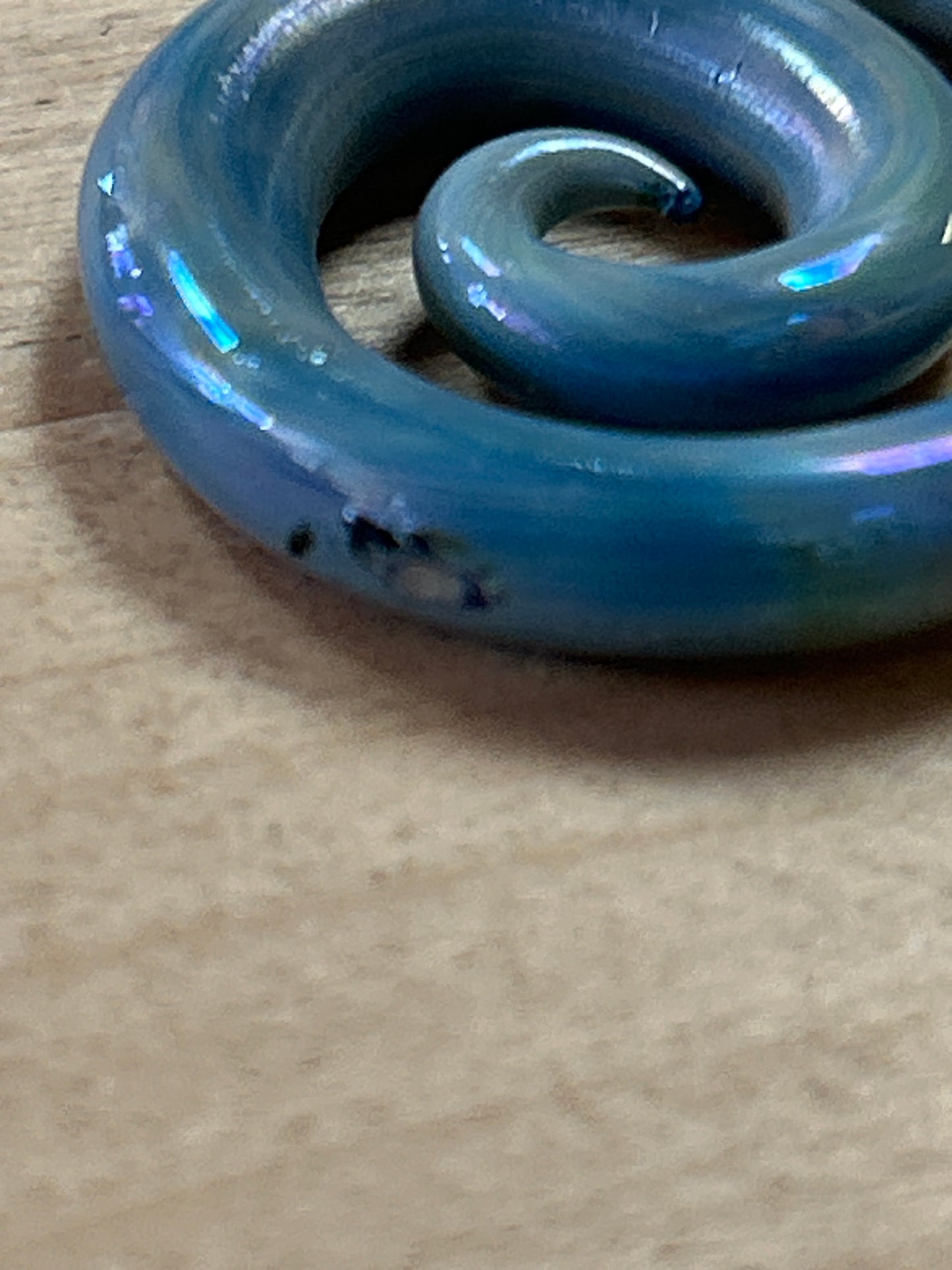 Swirling Pendant Blue (preowned)