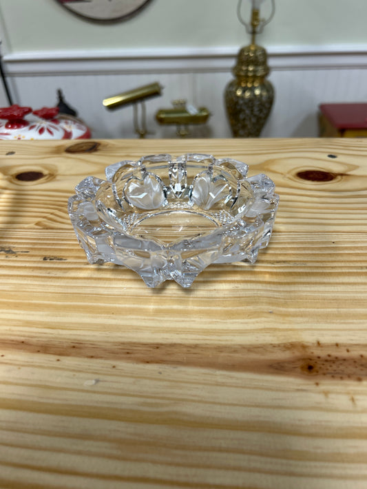 Glass ashtray