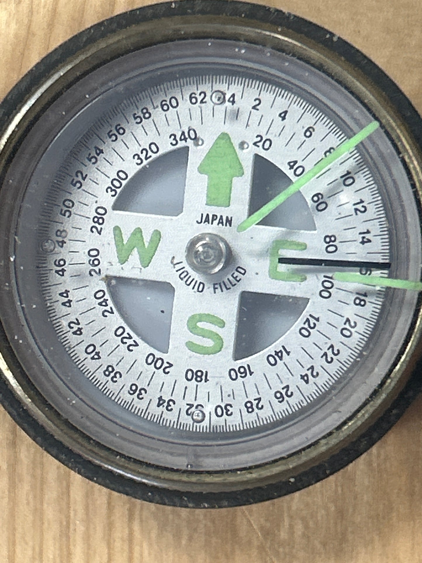 VINTAGE Precision LENSATIC COMPASS Made in JAPAN
