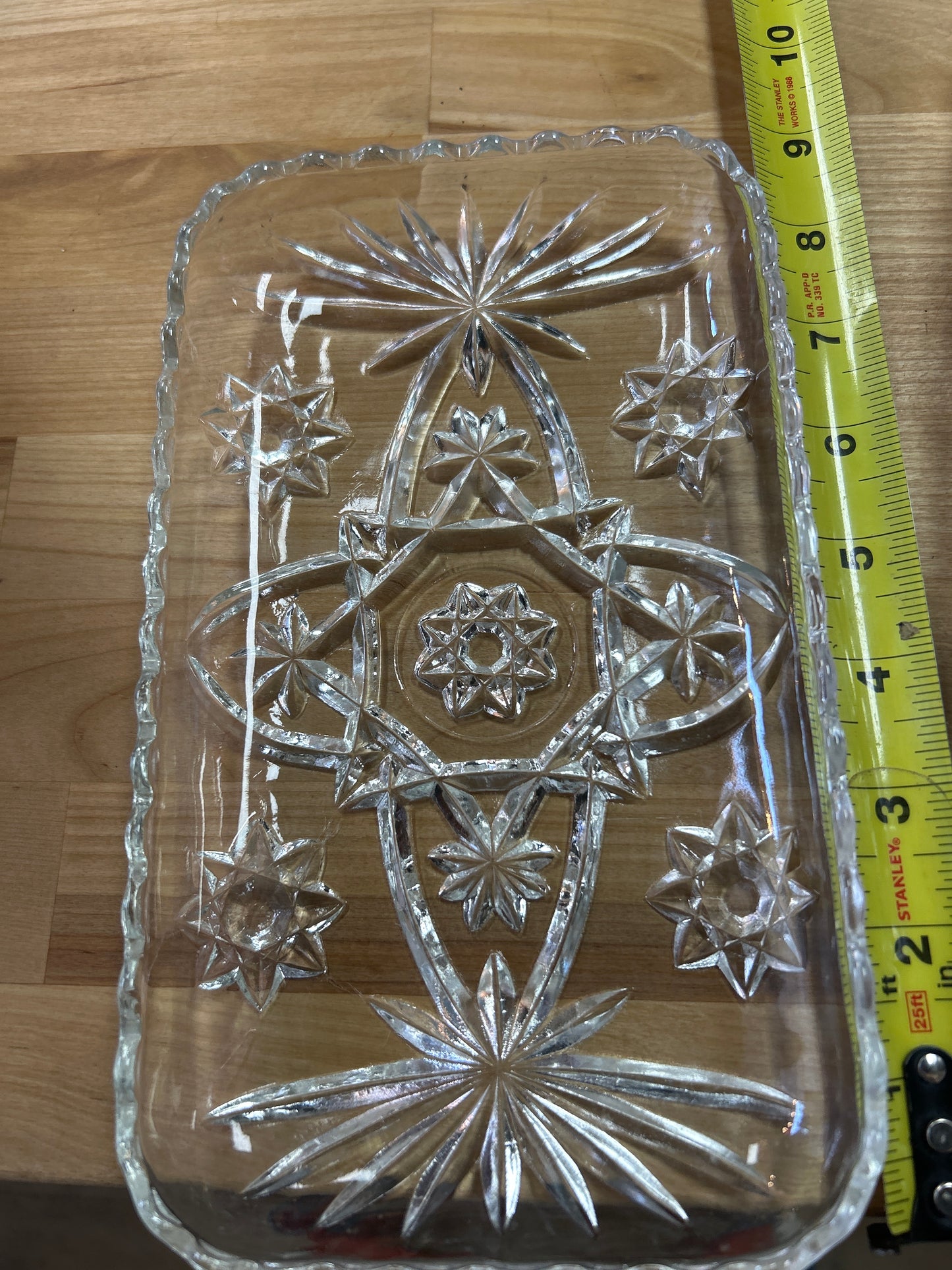 Vintage Anchor Hocking 8.5” Plater