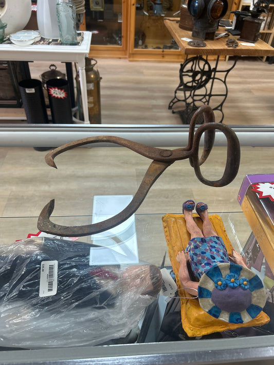 Antique Ice Tongs w/ loop handles