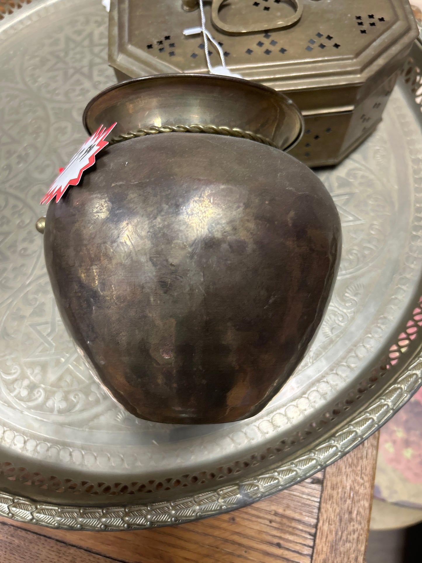 Small Vase Copper Color