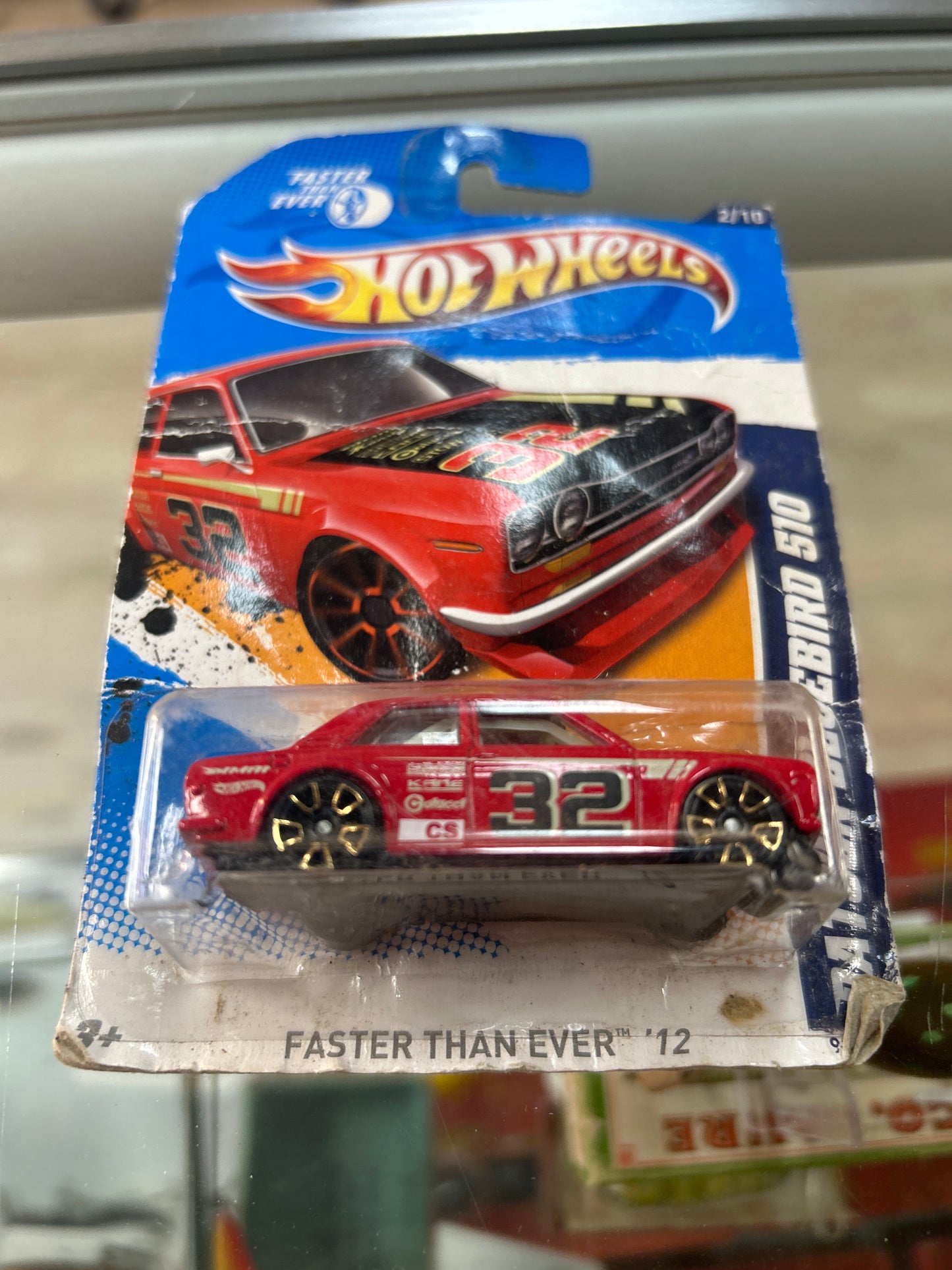 Hot Wheels Faster Than Ever '12 Datsun Bluebird 510 Red 32