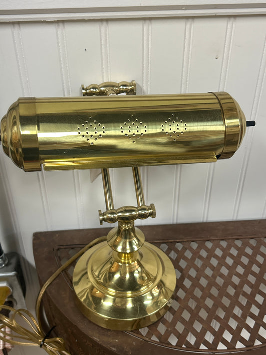 Vintage Brass Desk Lamp