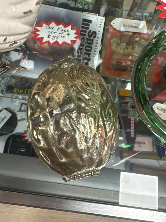 Walnut Brass Nut Cracker (Heavy)