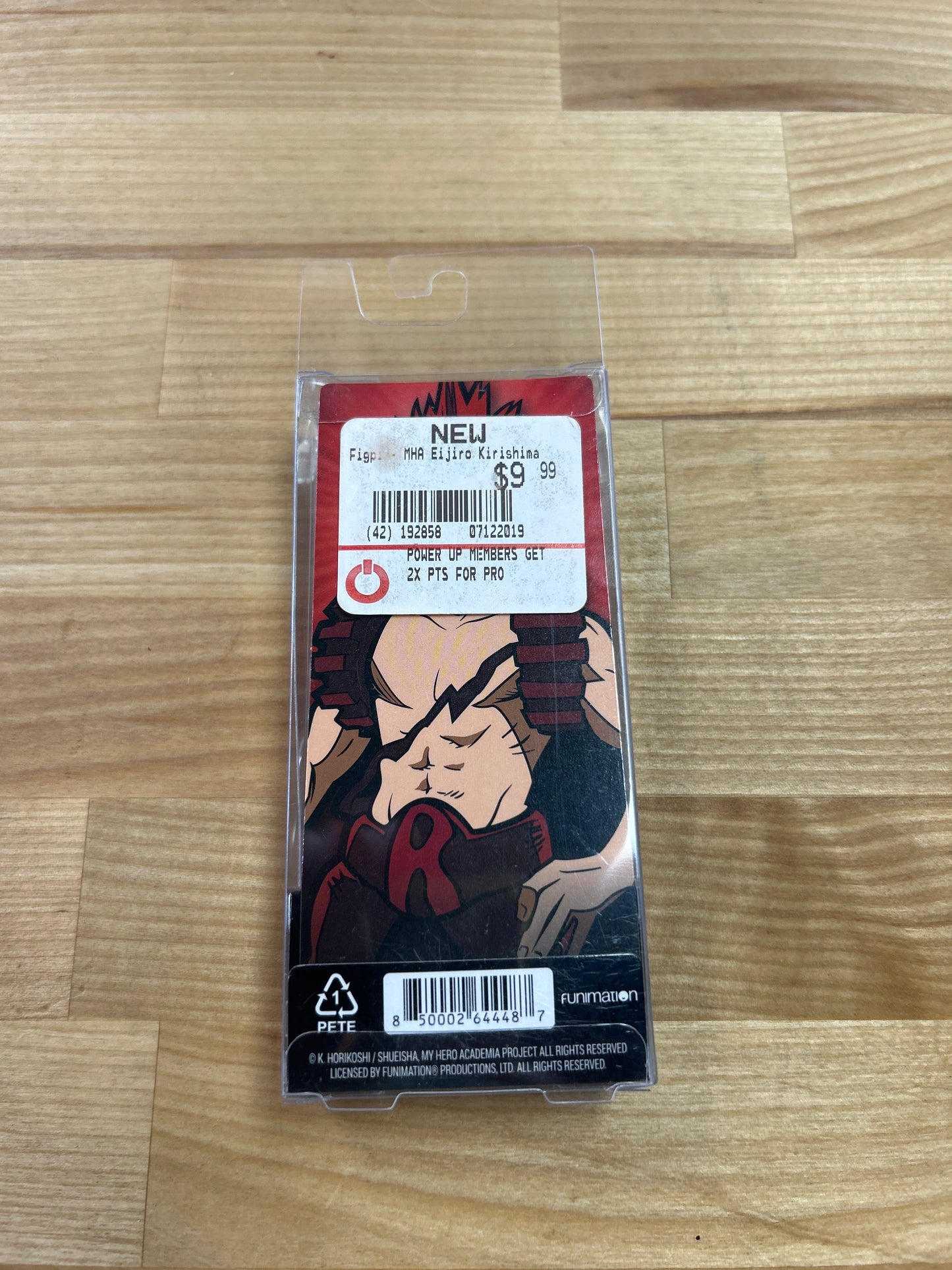 My Hero Academia Eijiro Kirishima 179 FigPin Funimation

New In Package (GameStop price tag on back)