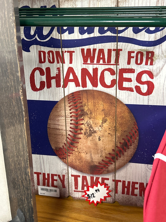 Kids Fence Sign Sports