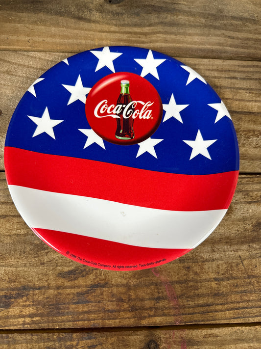 Coca-Cola Small Melamine Plate (Coke)