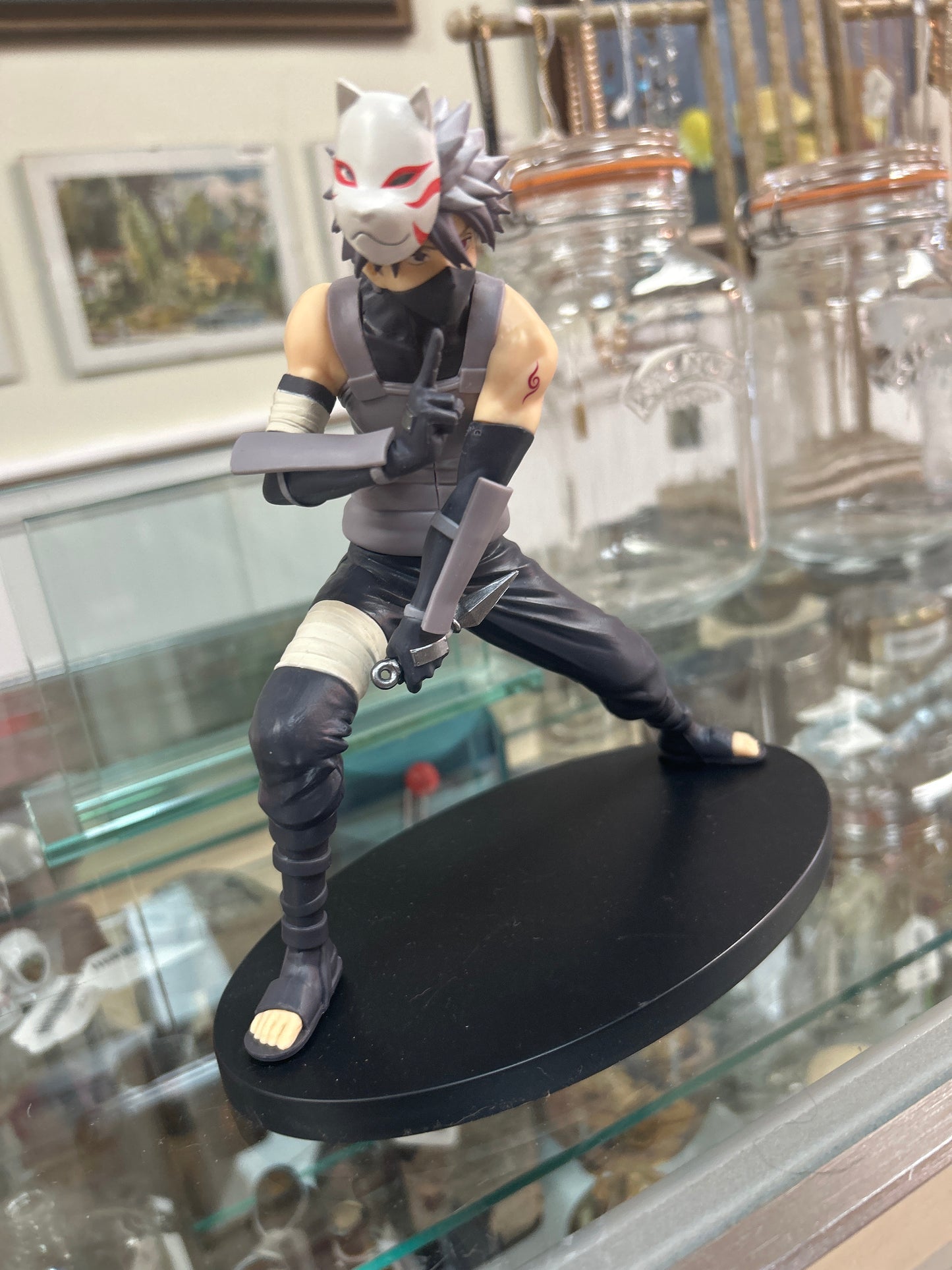 Naruto Shippuden Vibration Stars-Hatake Kakashi-II (preowned no box)